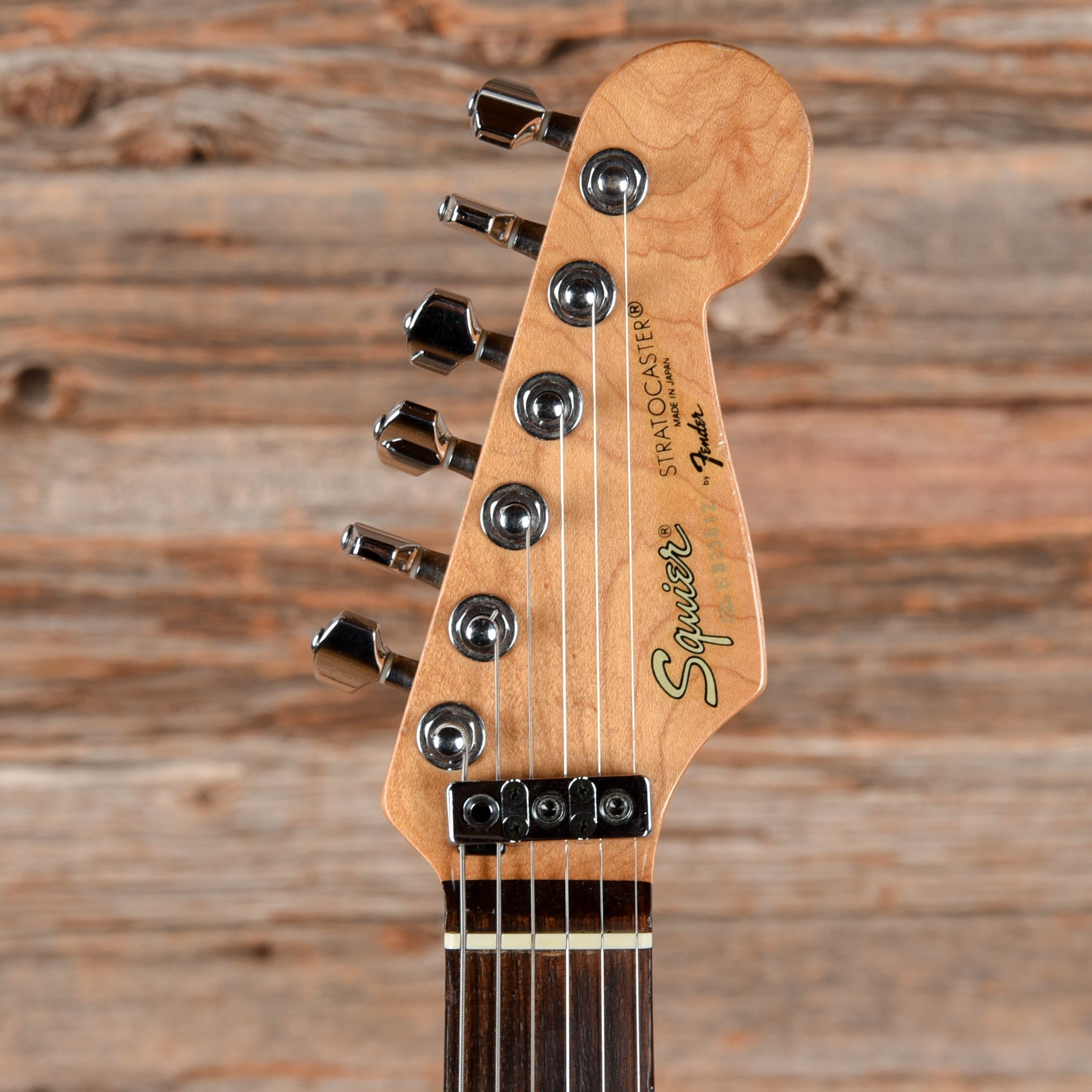 Squier MIJ Stratocaster Neck on Unknown Body Natural Electric Guitars / Solid Body