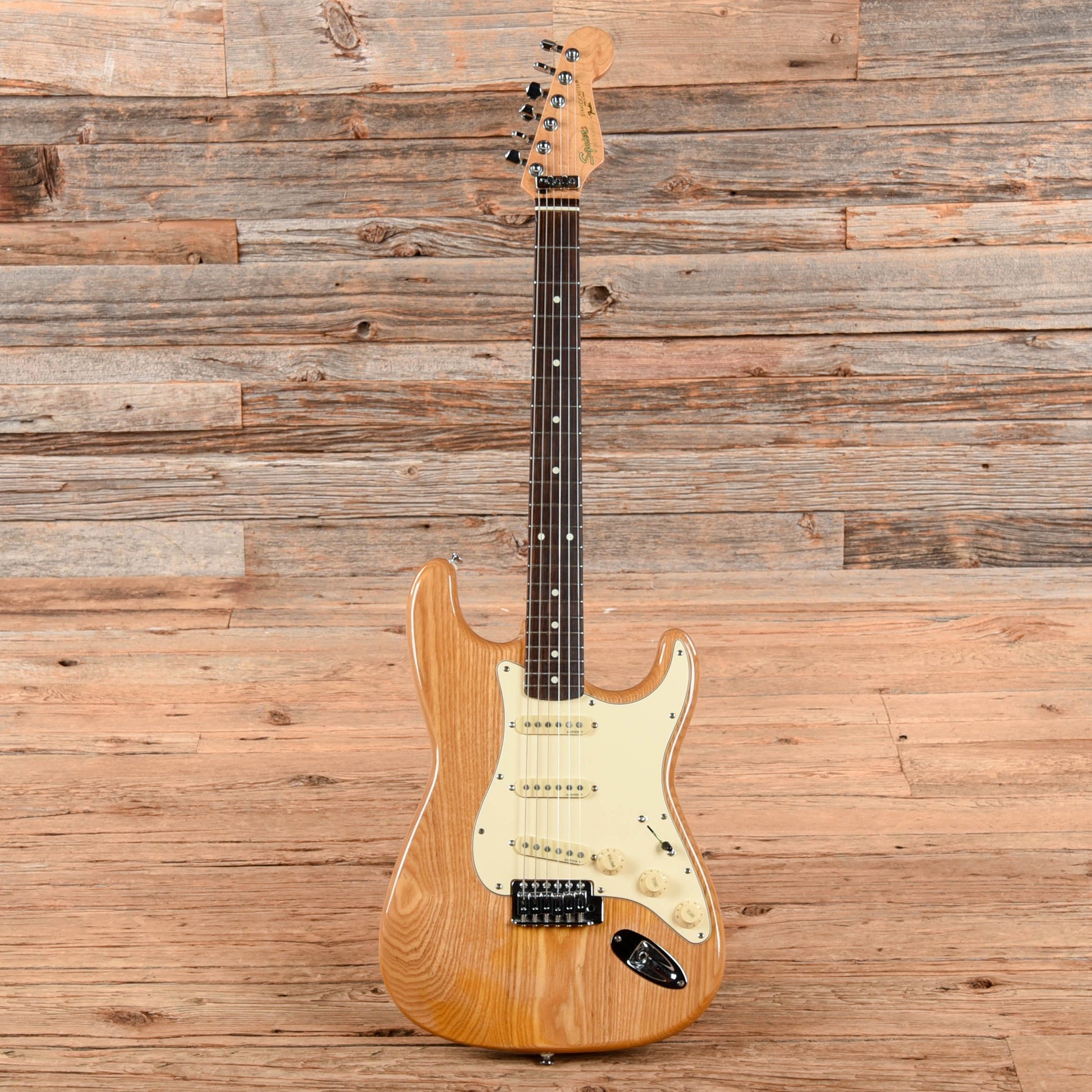 Squier MIJ Stratocaster Neck on Unknown Body Natural Electric Guitars / Solid Body