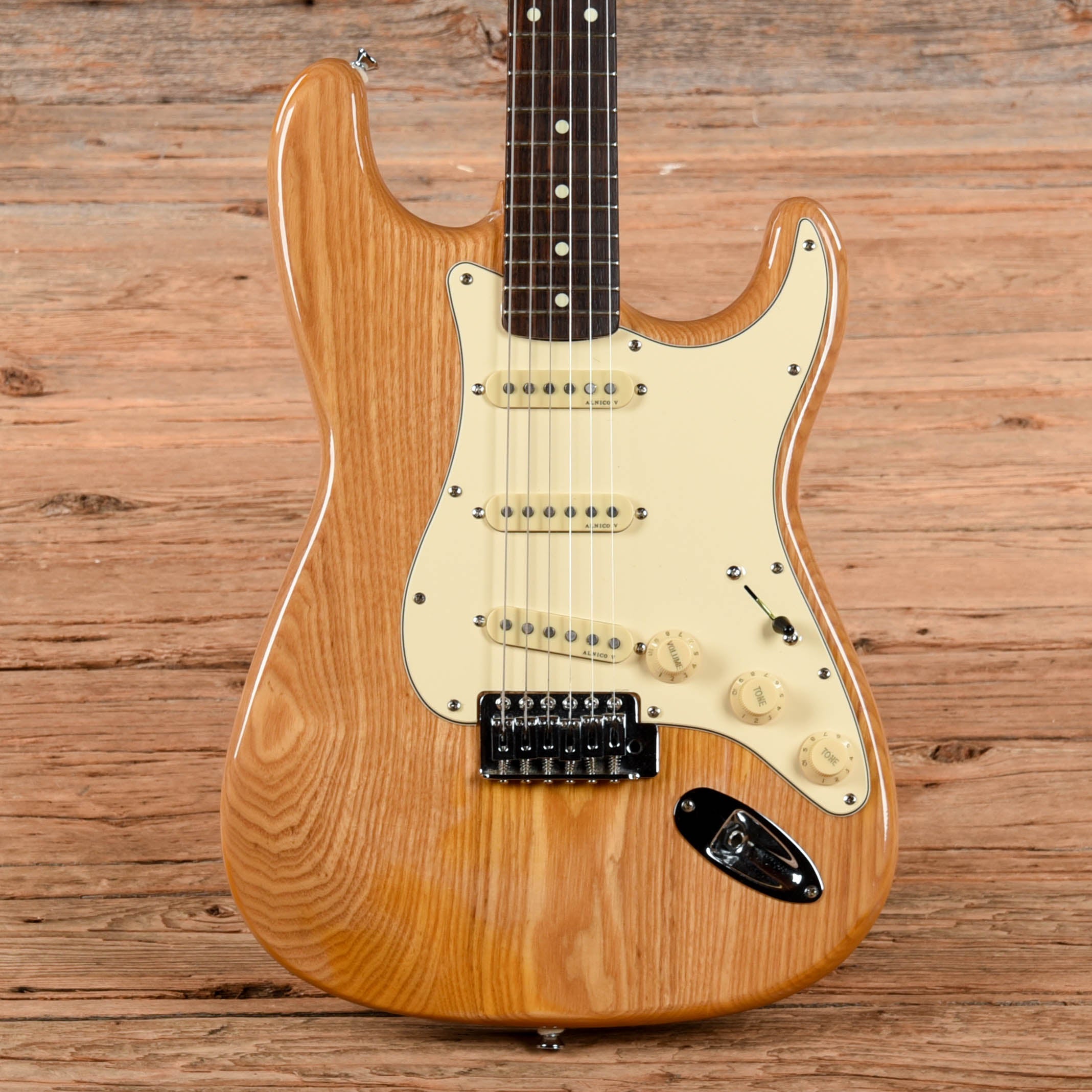 Squier MIJ Stratocaster Neck on Unknown Body Natural Electric Guitars / Solid Body
