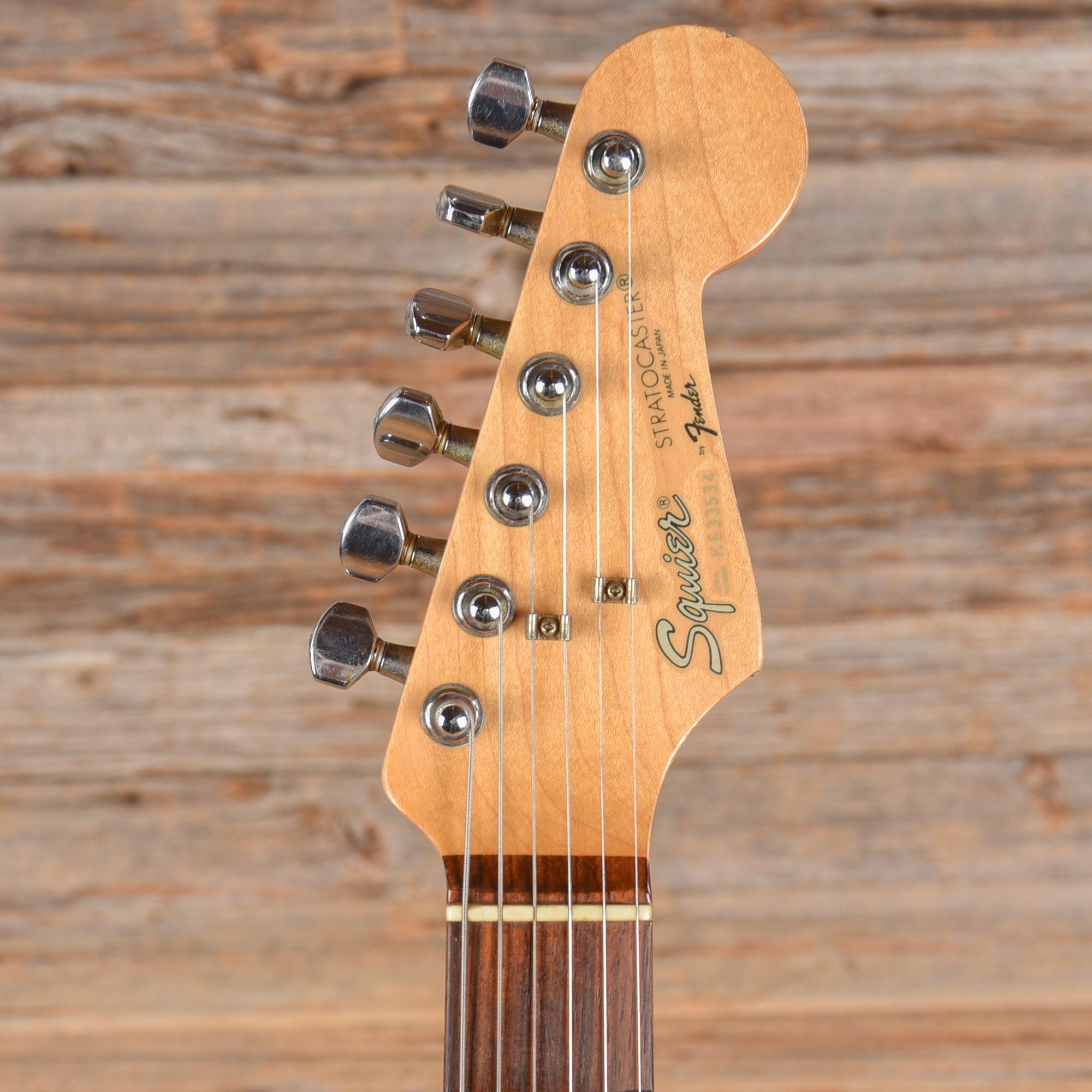 Squier MIJ Stratocaster Sunburst 1986 Electric Guitars / Solid Body