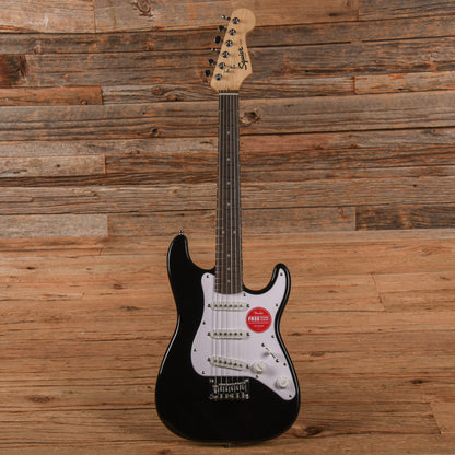 Squier Mini Stratocaster V2 Black Electric Guitars / Solid Body