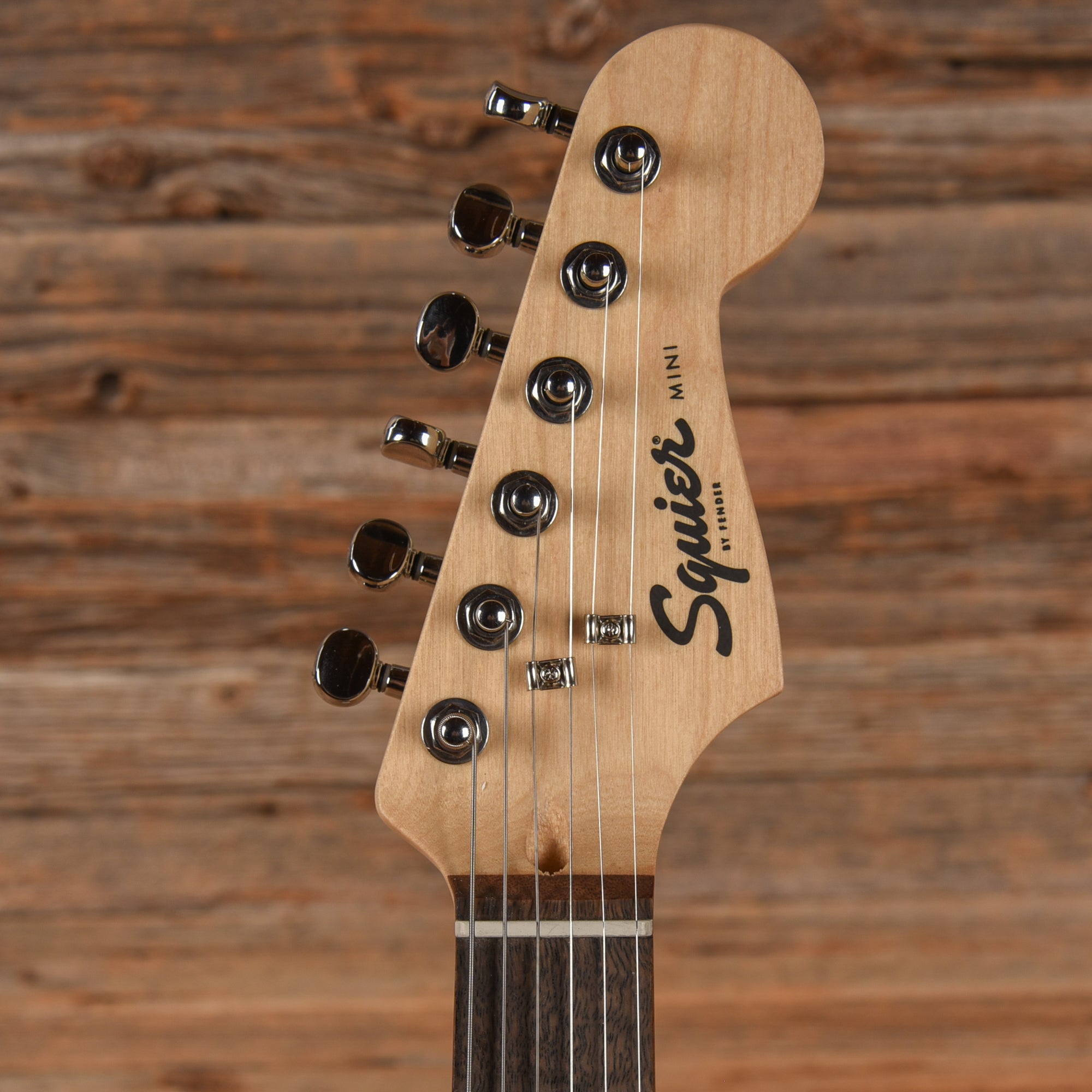 Squier Mini Stratocaster V2 Black Electric Guitars / Solid Body