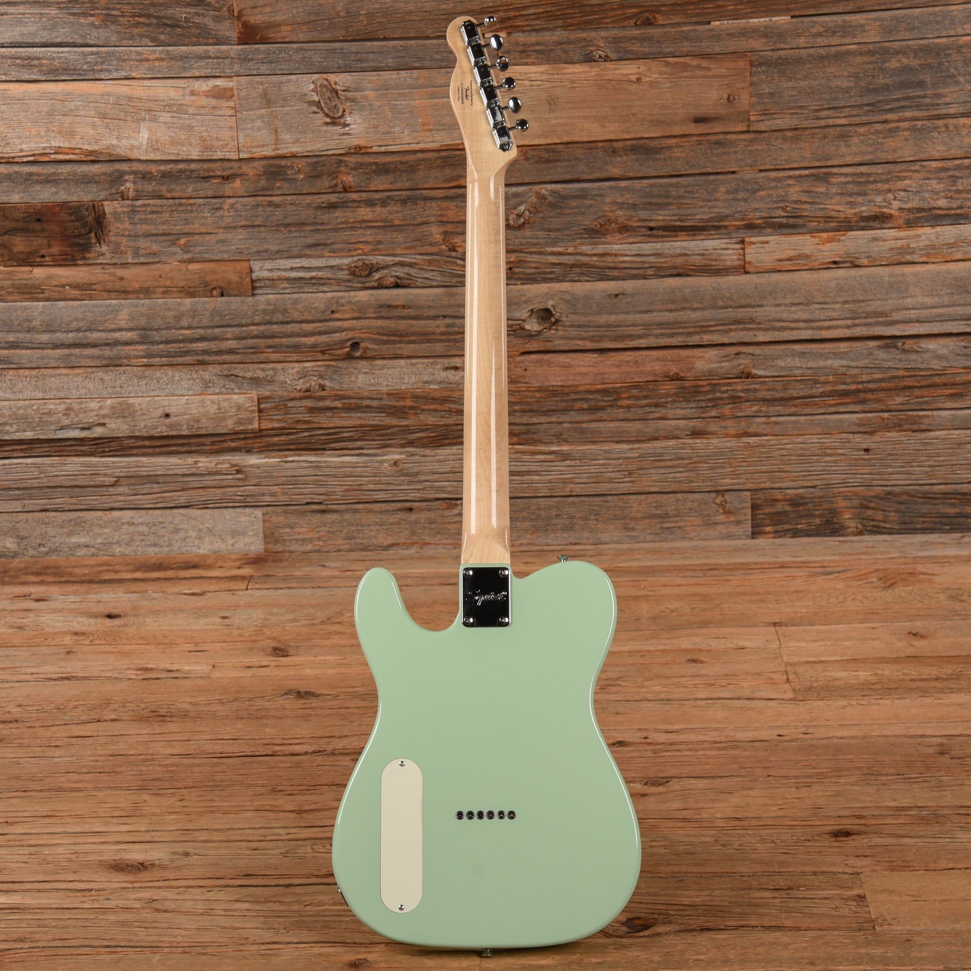 Squier Paranormal Baritone Cabronita Telecaster Surf Green 2021 Electric Guitars / Solid Body