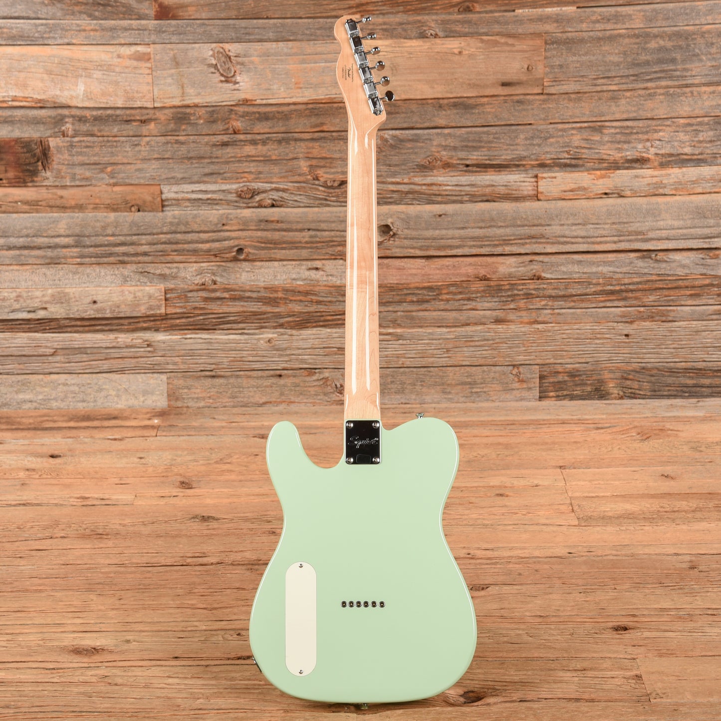 Squier Paranormal Cabronita Baritone Telecaster Surf Green 2021 Electric Guitars / Solid Body