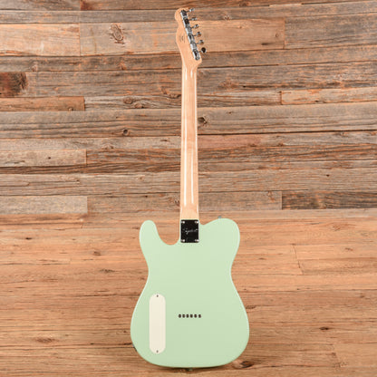 Squier Paranormal Cabronita Baritone Telecaster Surf Green 2021 Electric Guitars / Solid Body