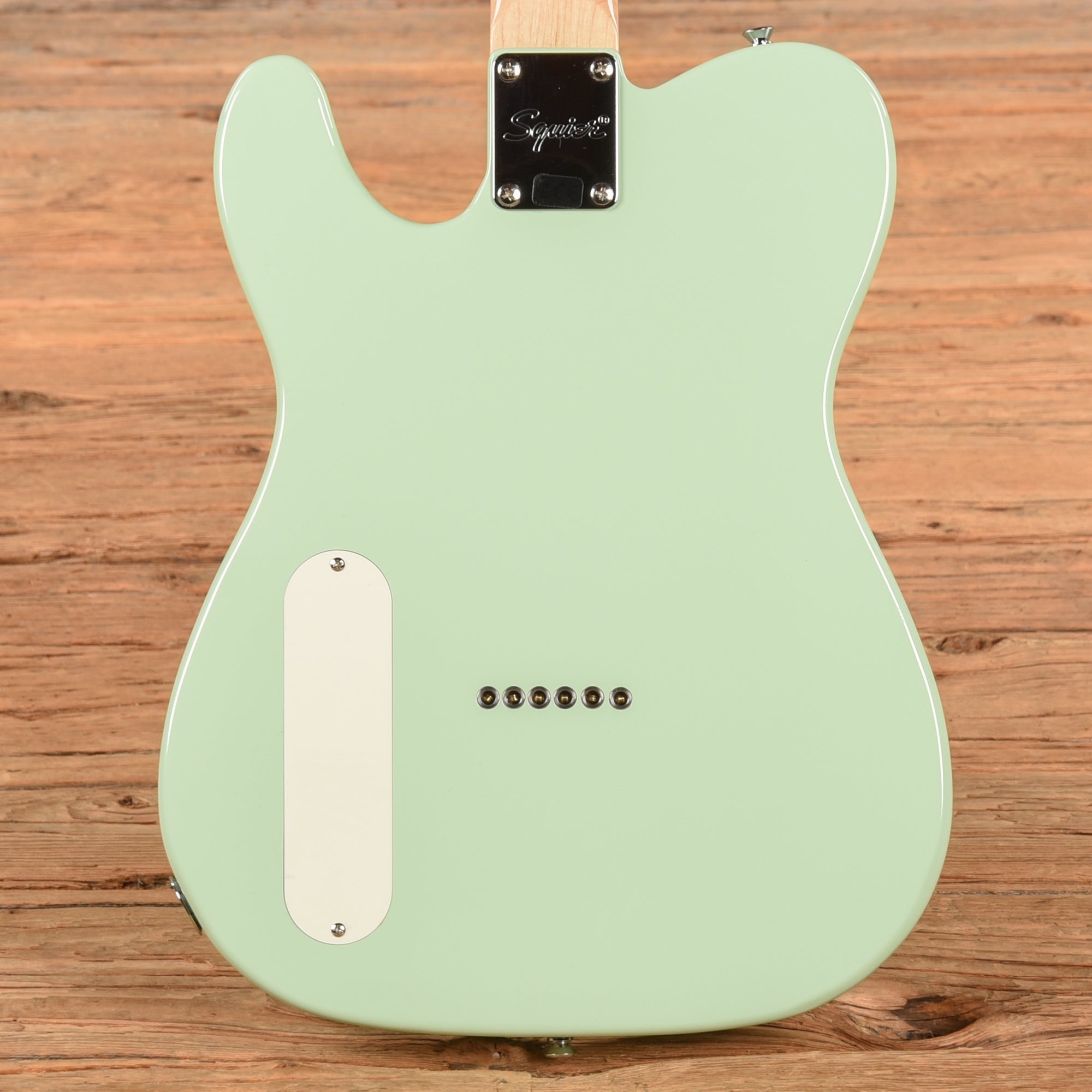 Squier Paranormal Cabronita Baritone Telecaster Surf Green 2021 Electric Guitars / Solid Body