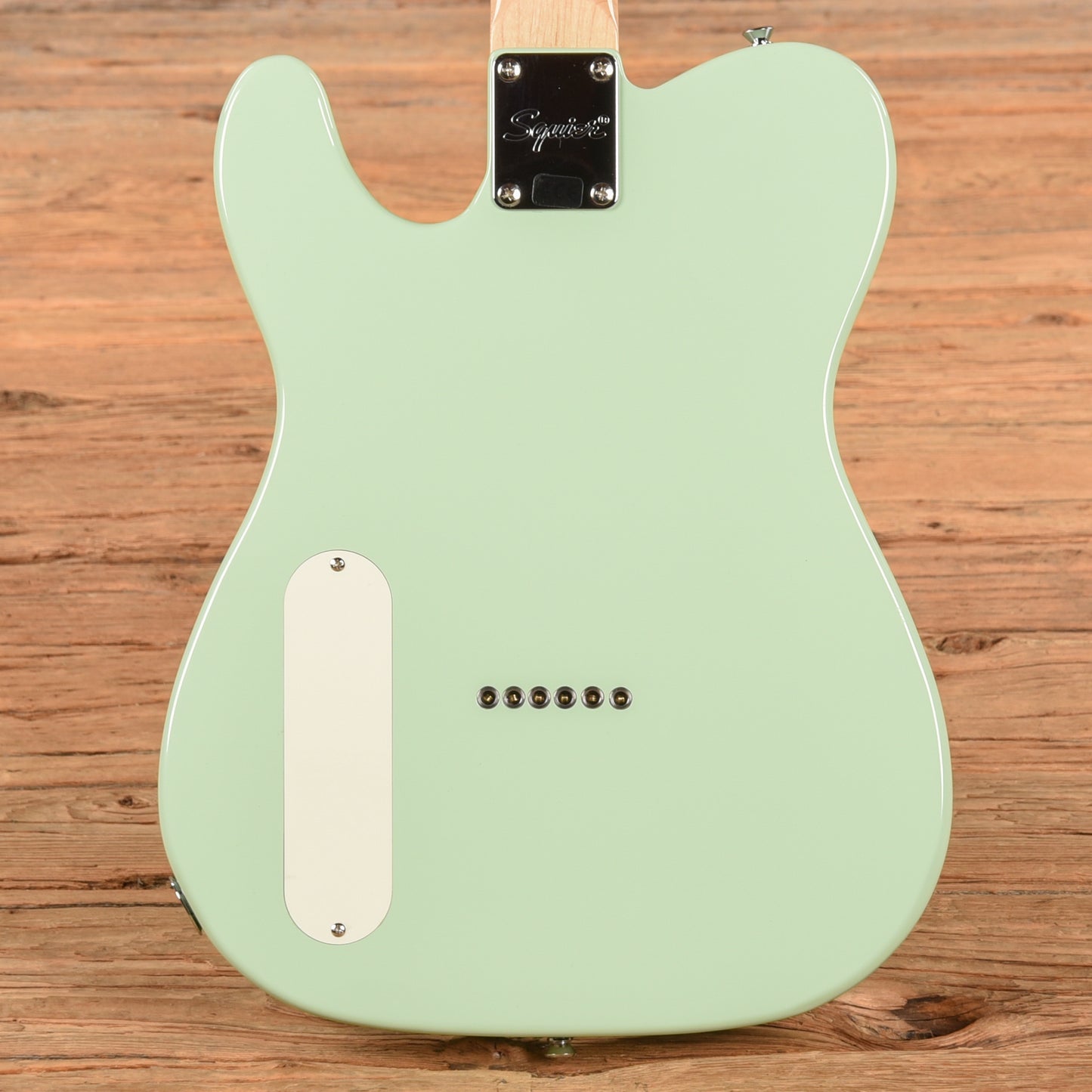 Squier Paranormal Cabronita Baritone Telecaster Surf Green 2021 Electric Guitars / Solid Body
