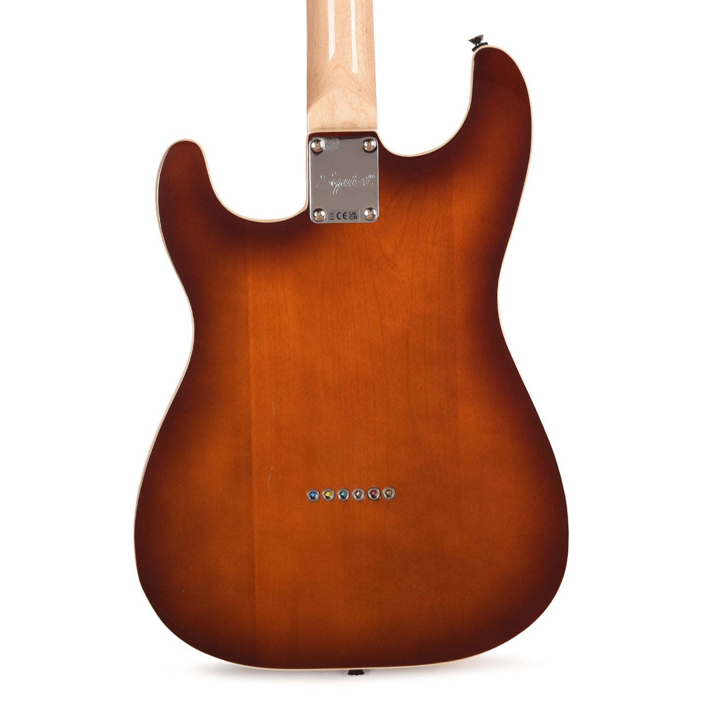 Squier Paranormal Custom Nashville Stratocaster Chocolate 2-Color Sunburst Electric Guitars / Solid Body