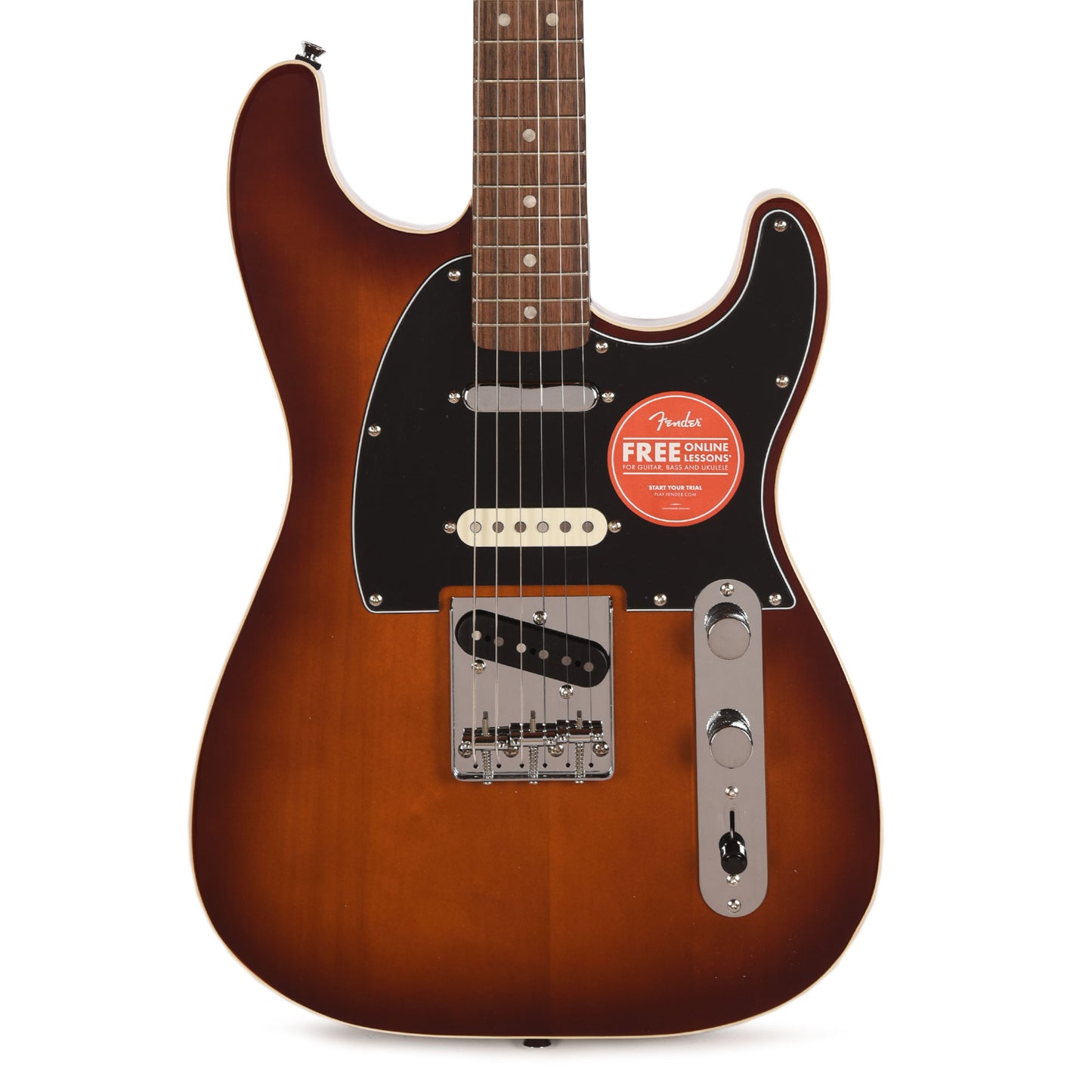 Squier Paranormal Custom Nashville Stratocaster Chocolate 2-Color Sunburst Electric Guitars / Solid Body