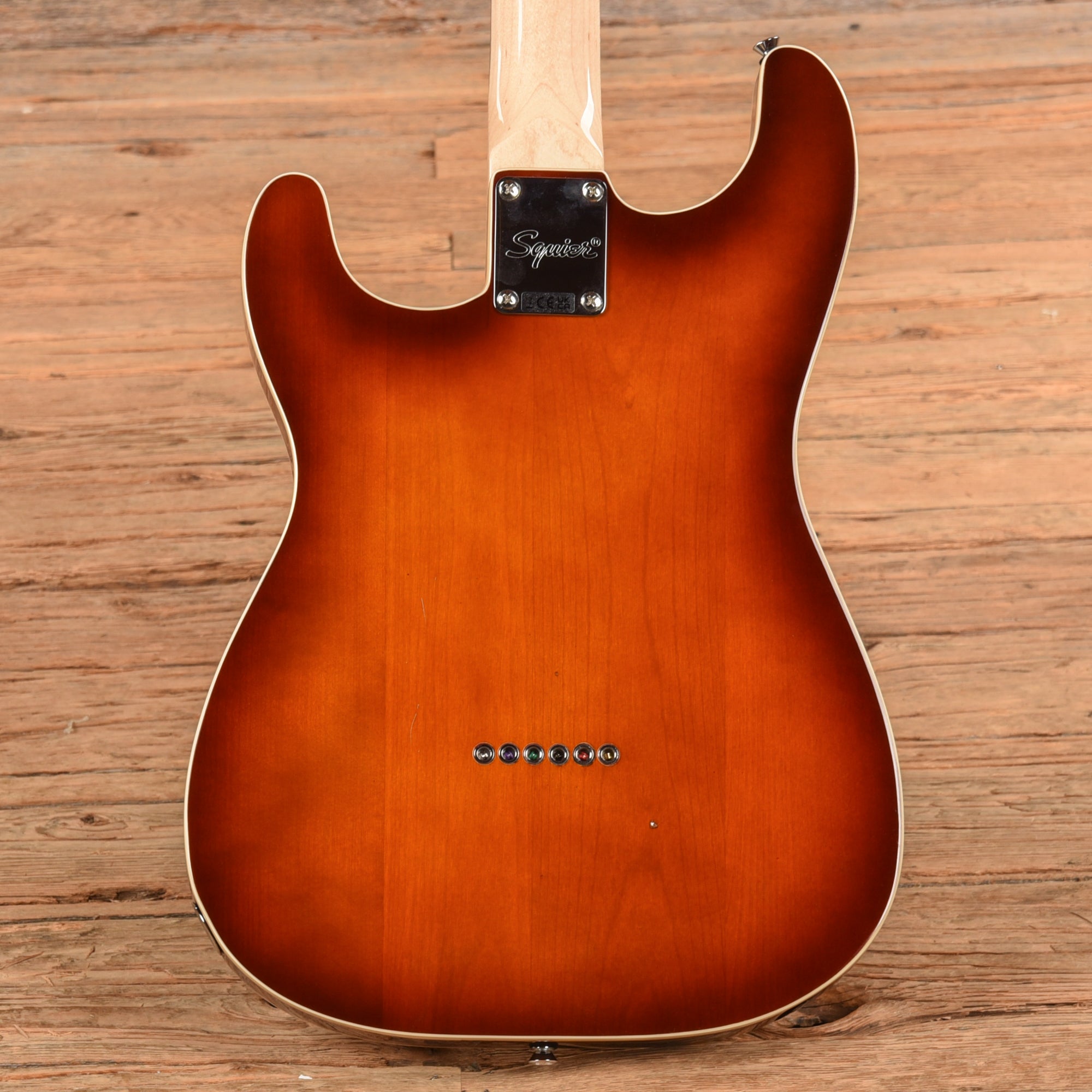 Squier Paranormal Custom Nashville Stratocaster Chocolate 2-Color Sunburst Electric Guitars / Solid Body