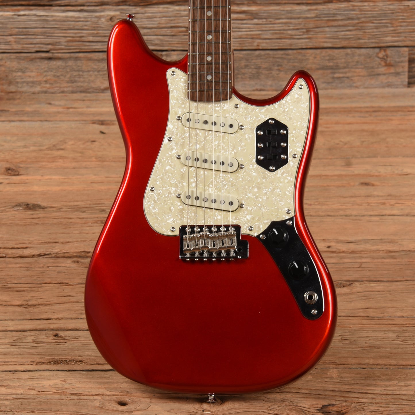 Squier Paranormal Cyclone Candy Apple Red 2021 Electric Guitars / Solid Body