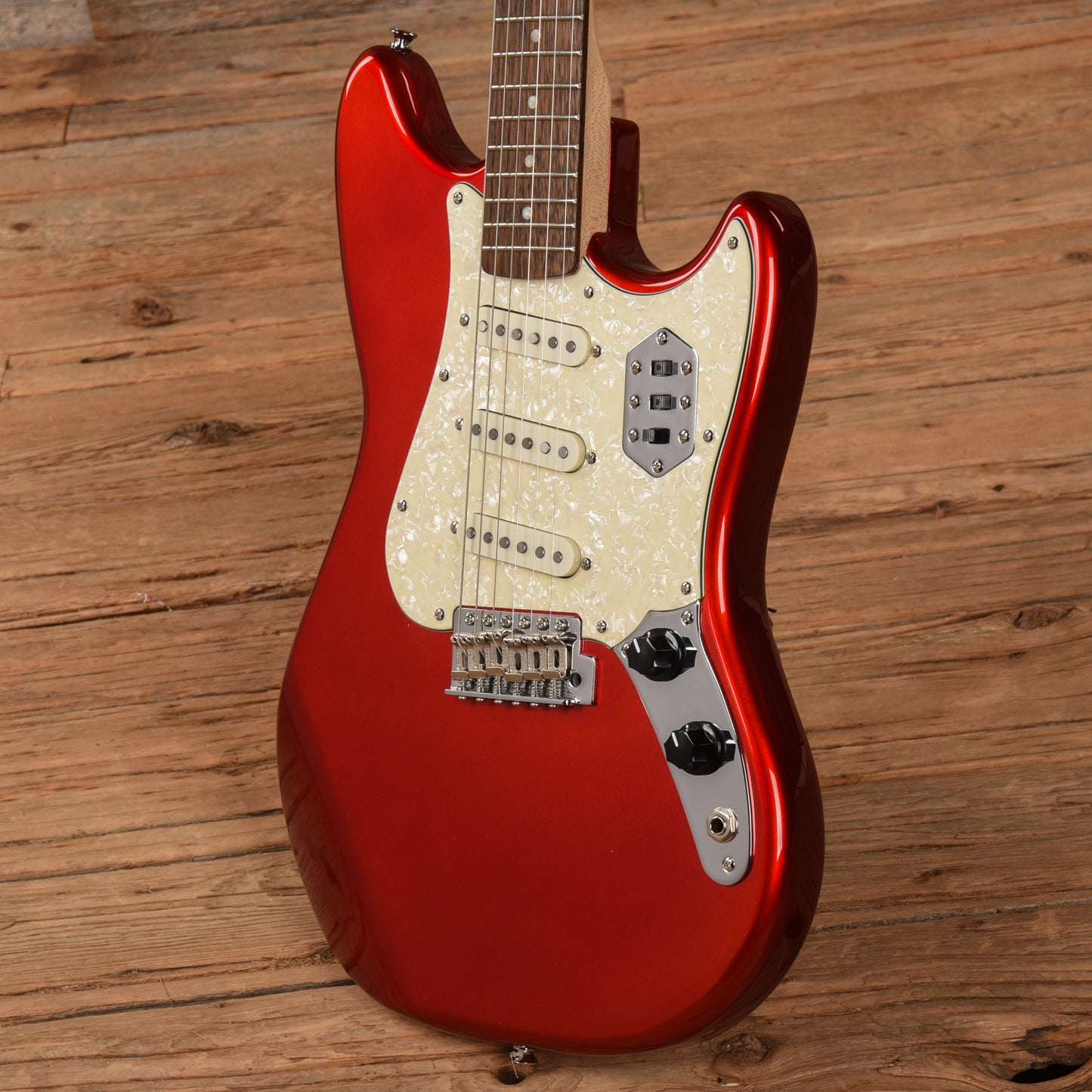 Squier Paranormal Cyclone Candy Apple Red 2021 Electric Guitars / Solid Body