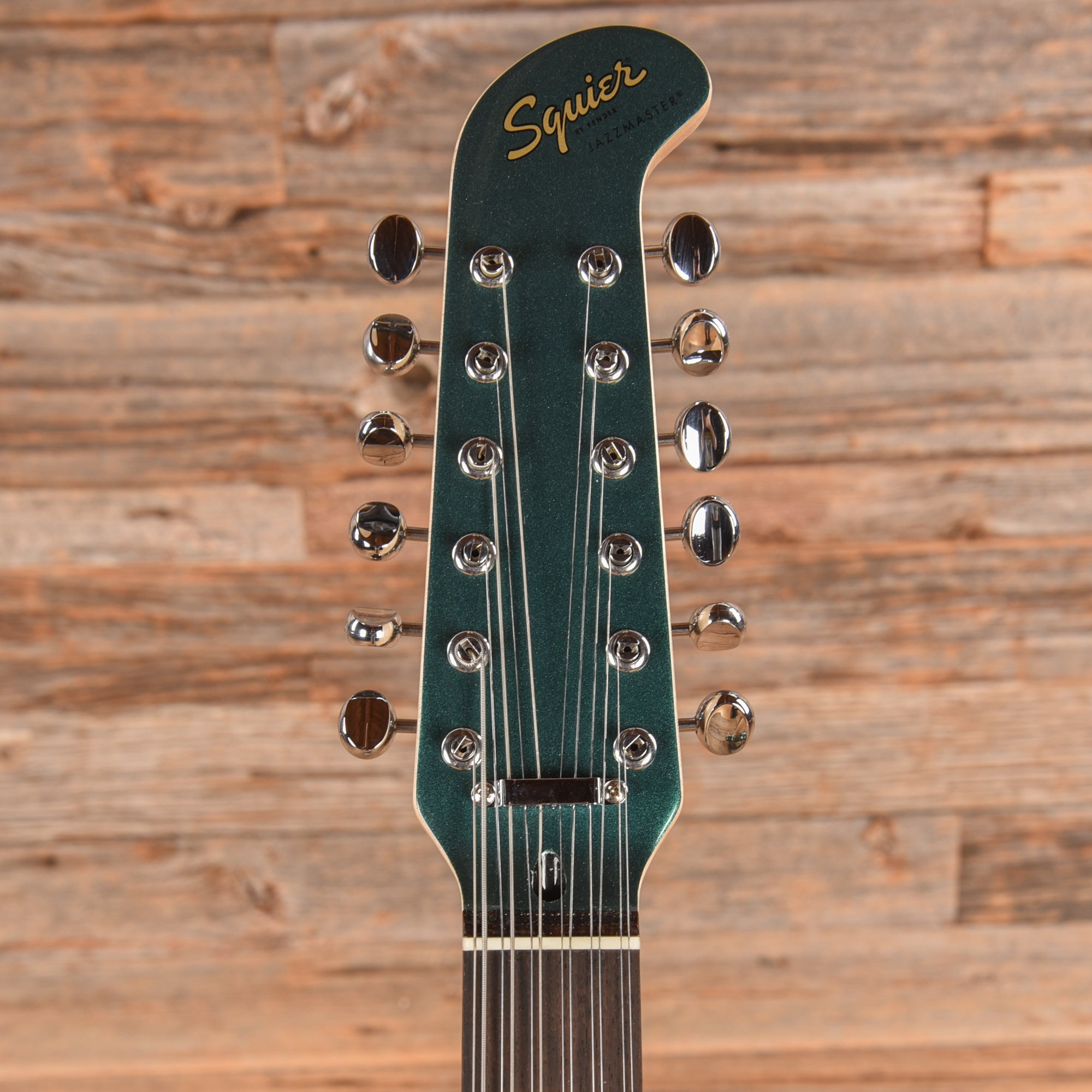 Squier Paranormal Jazzmaster XII Sherwood Green 2024 Electric Guitars / Solid Body