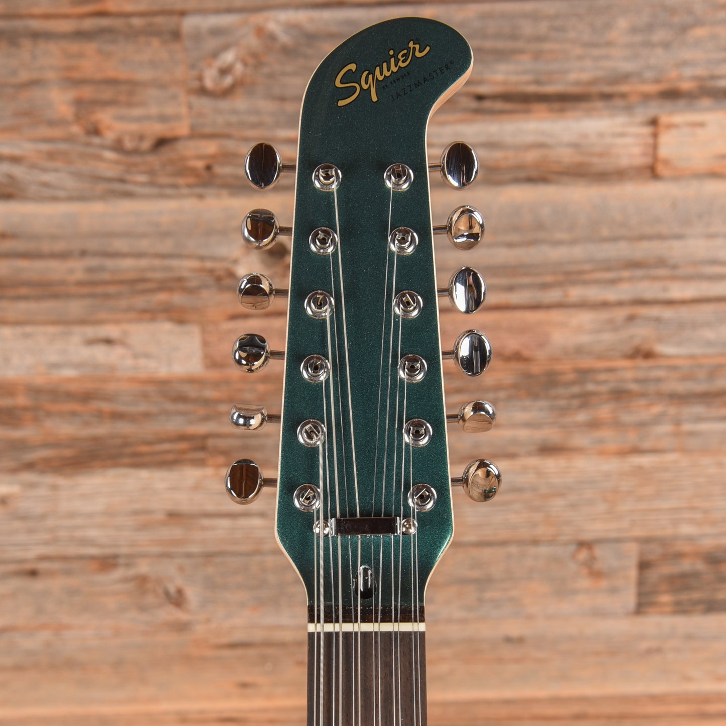 Squier Paranormal Jazzmaster XII Sherwood Green 2024 Electric Guitars / Solid Body