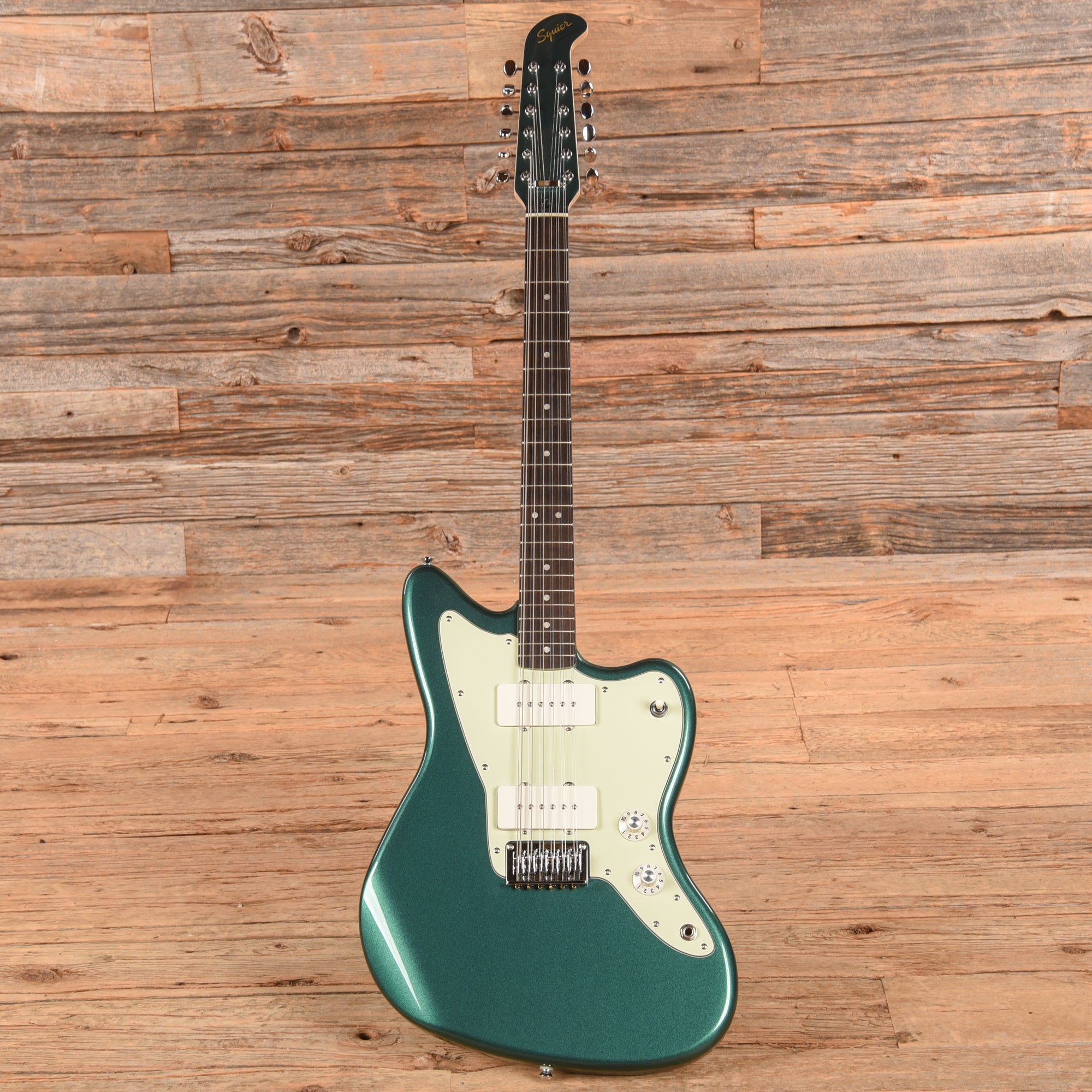 Squier Paranormal Jazzmaster XII Sherwood Green 2024 Electric Guitars / Solid Body