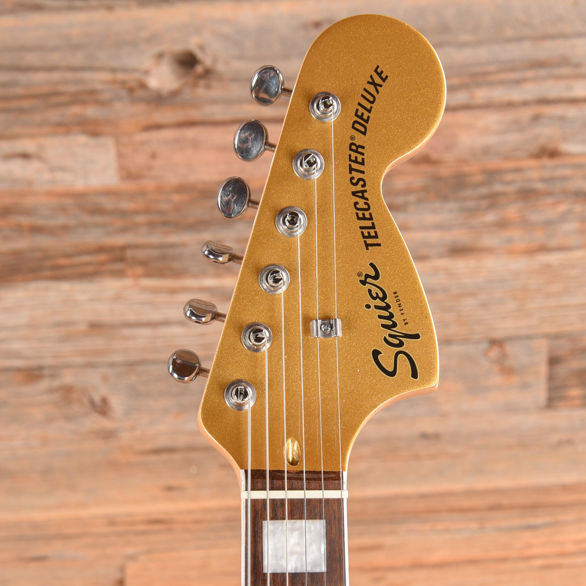 Squier Paranormal Troublemaker Telecaster Deluxe Aztec Gold 2024 Electric Guitars / Solid Body