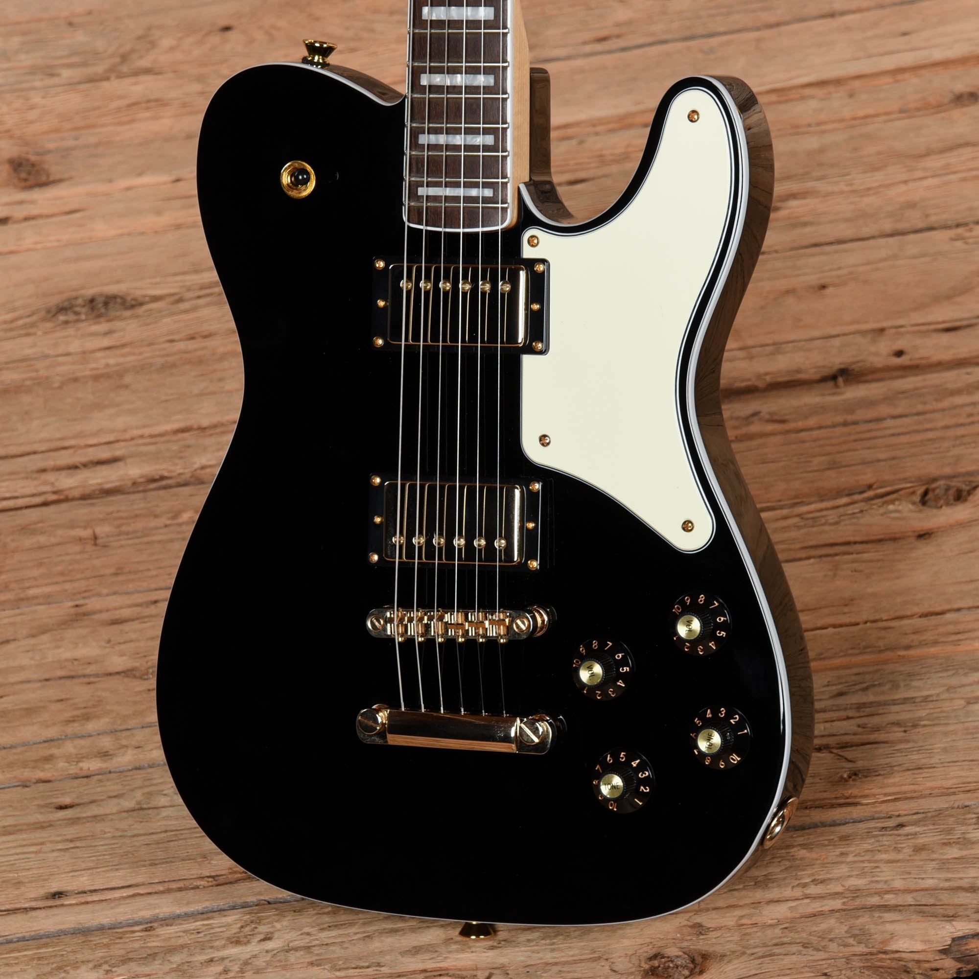 Squier Paranormal Troublemaker Telecaster Deluxe Black 2024 Electric Guitars / Solid Body