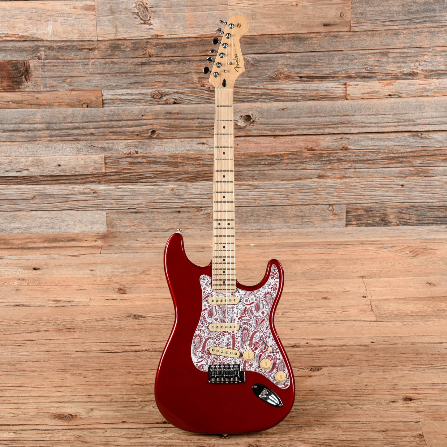 Squier Partscaster with Mighty Mite Neck Candy Apple Red Electric Guitars / Solid Body