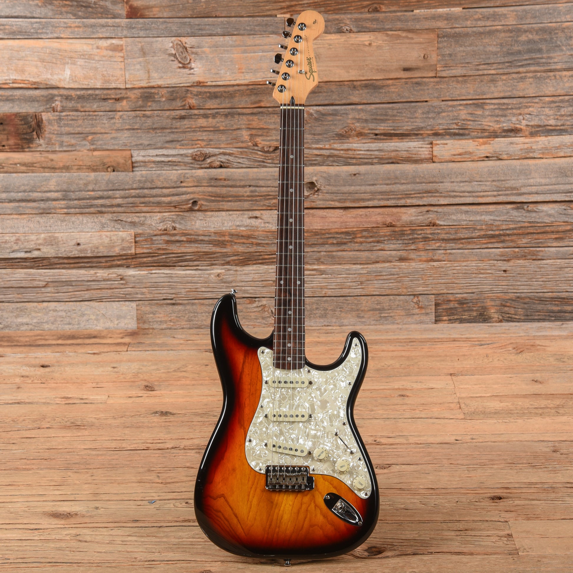 Squier Pro Tone Stratocaster Sunburst 1997 Electric Guitars / Solid Body