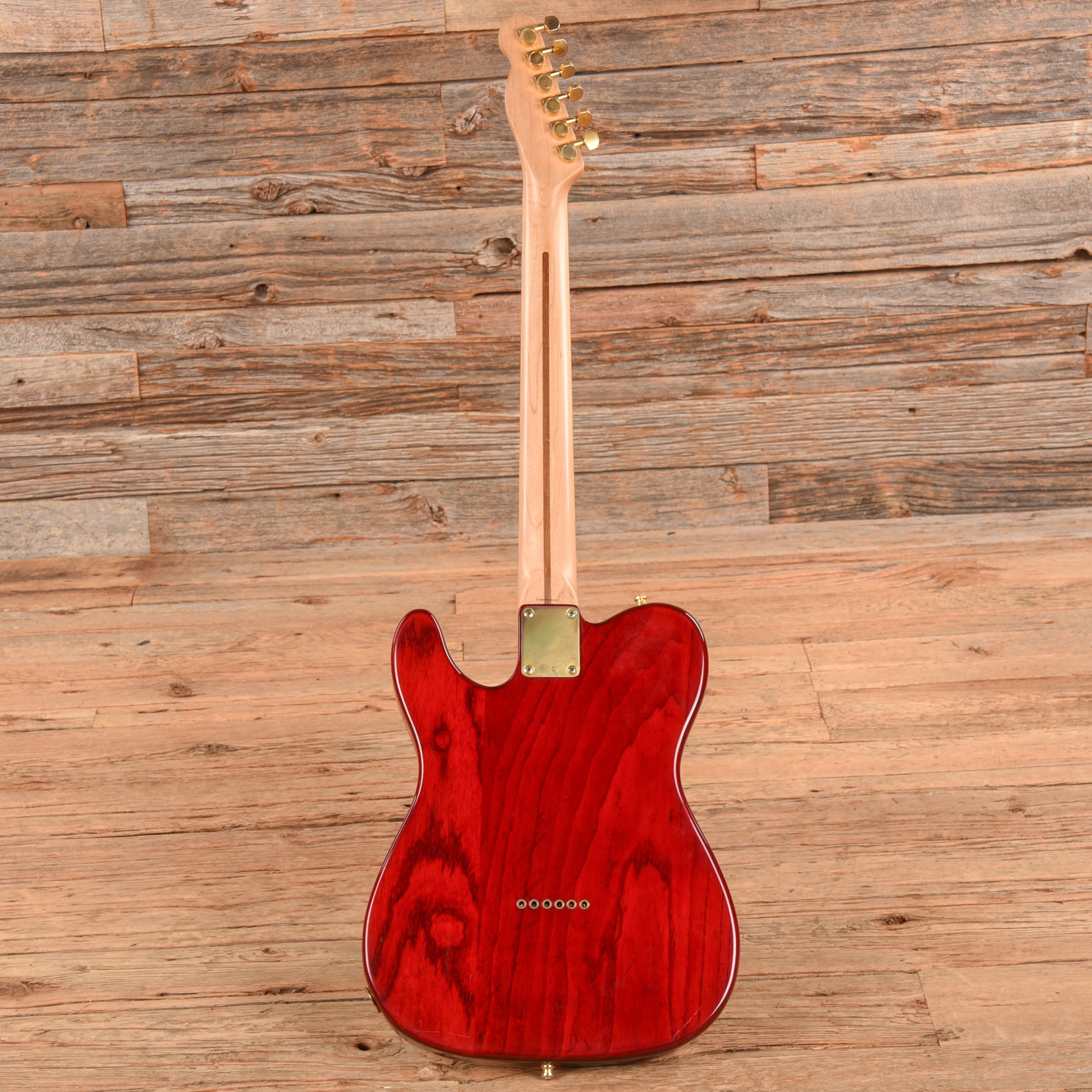 Squier Protone Thinline Telecaster Crimson Red 1997 Electric Guitars / Solid Body