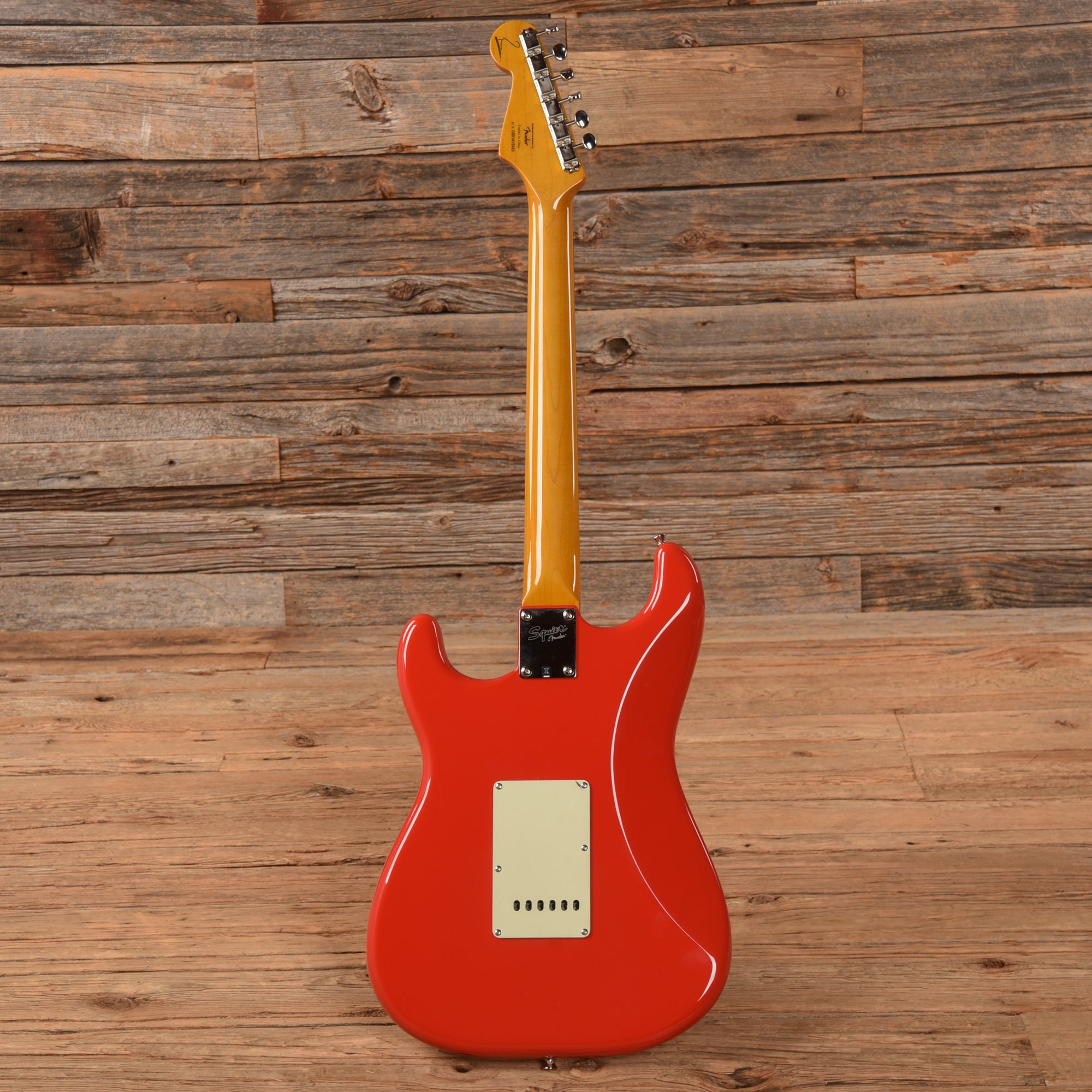 Squier Simon Neil Classic Vibe Stratocaster 60s Fiesta Red 2014 Electric Guitars / Solid Body