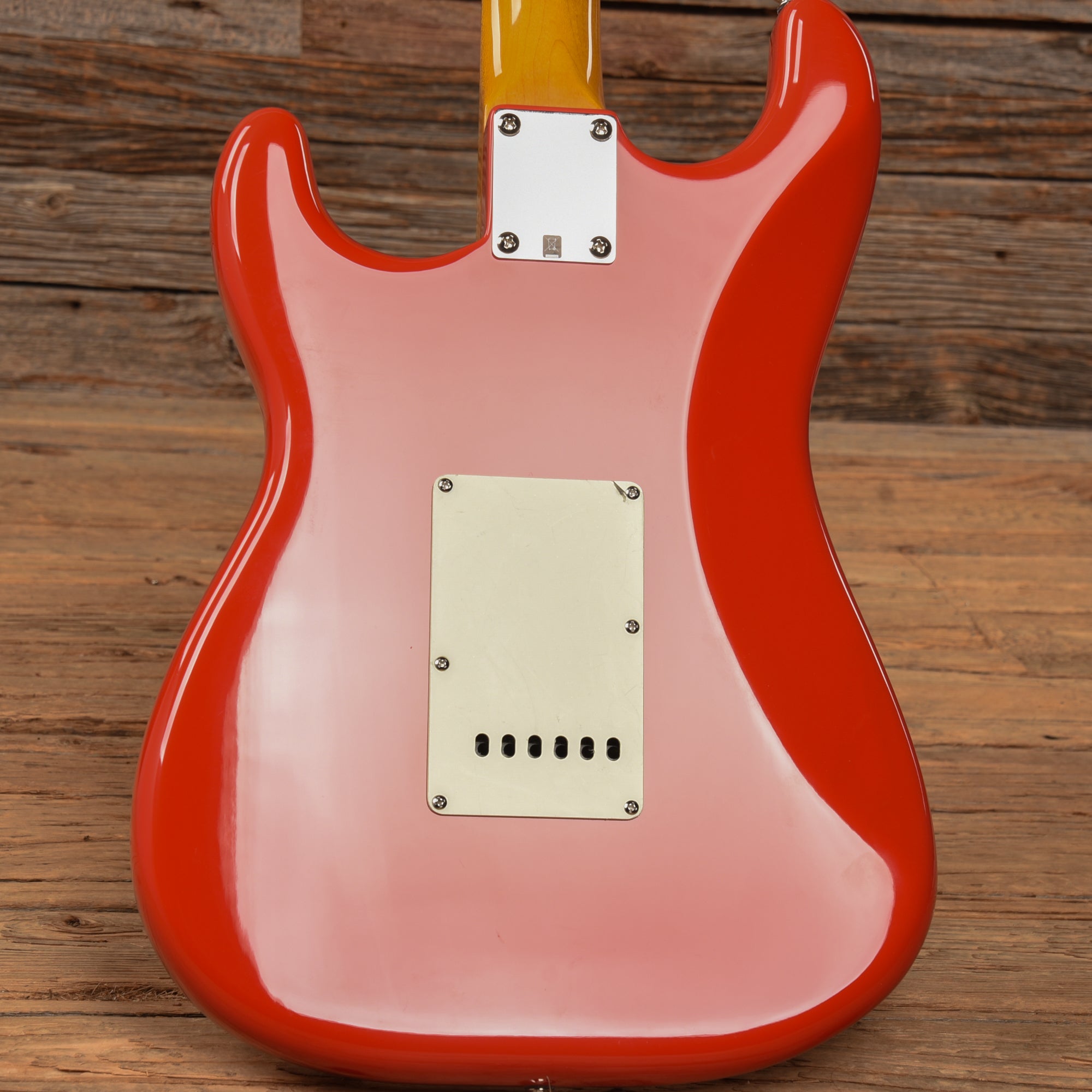 Squier Simon Neil Classic Vibe Stratocaster 60s Fiesta Red 2014 Electric Guitars / Solid Body