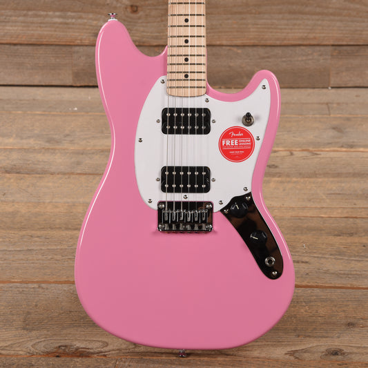 Squier Sonic Mustang HH Flash Pink Electric Guitars / Solid Body