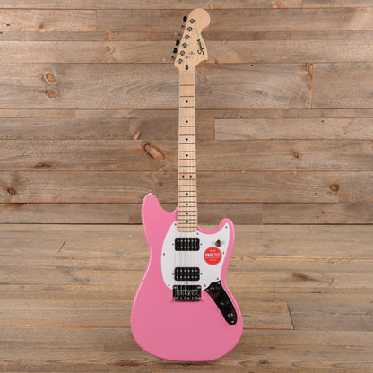 Squier Sonic Mustang HH Flash Pink Electric Guitars / Solid Body