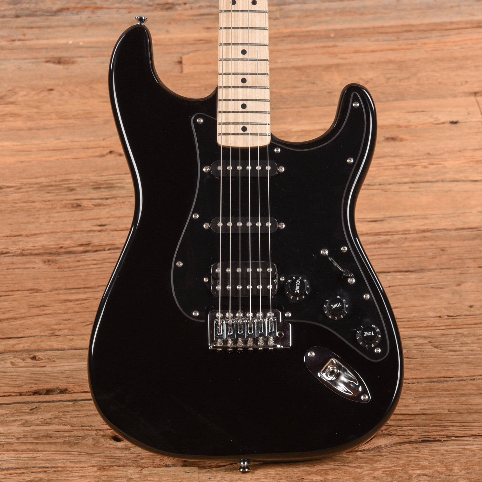 Squier Sonic Stratocaster Black 2025 Electric Guitars / Solid Body