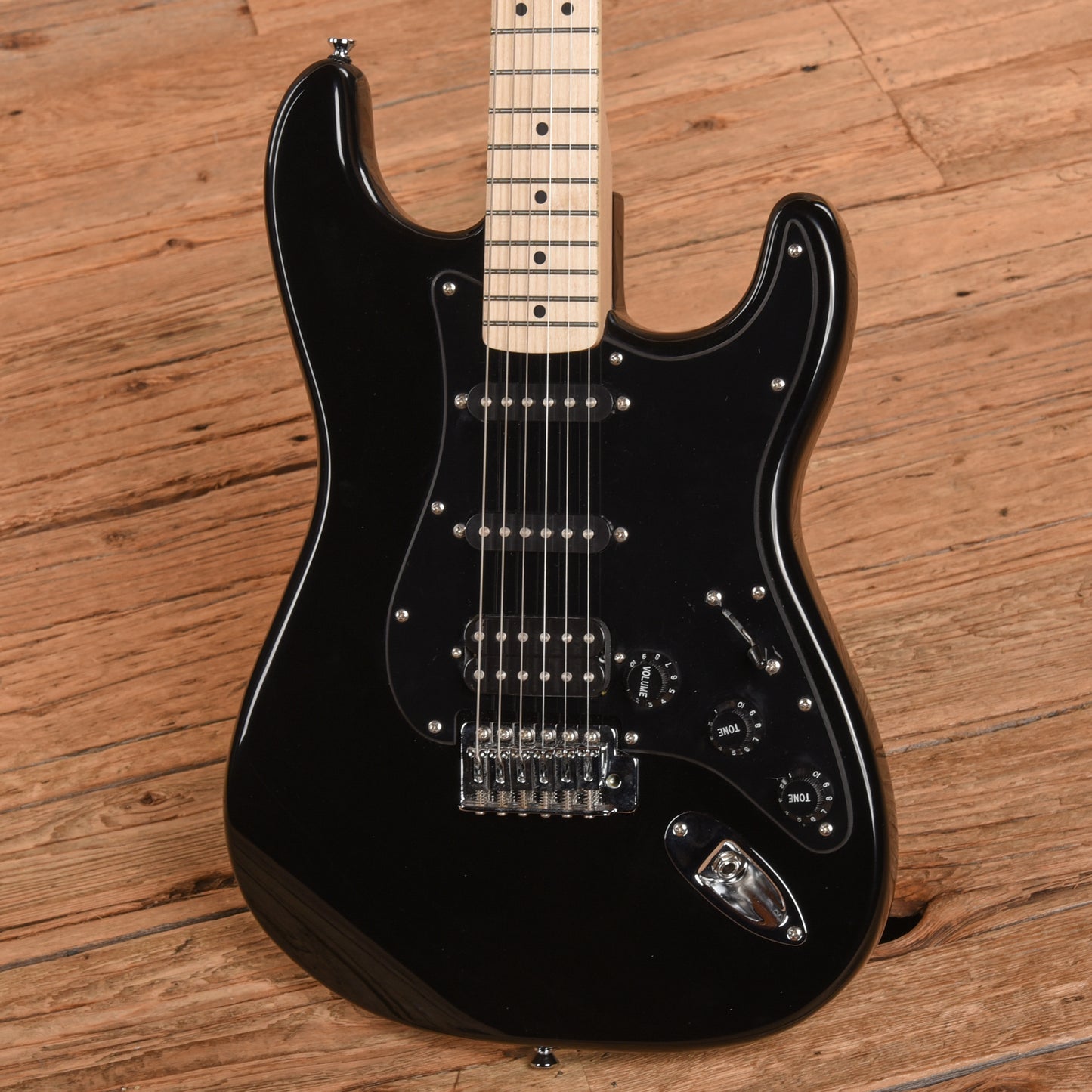 Squier Sonic Stratocaster Black 2025 Electric Guitars / Solid Body