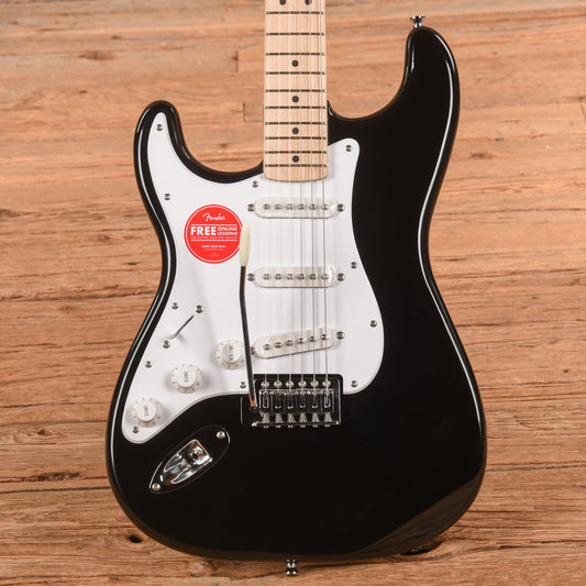 Squier Sonic Stratocaster Black LEFTY Electric Guitars / Solid Body