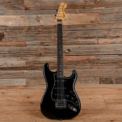 Squier SQ Series Stratocaster Black 1980s Electric Guitars / Solid Body