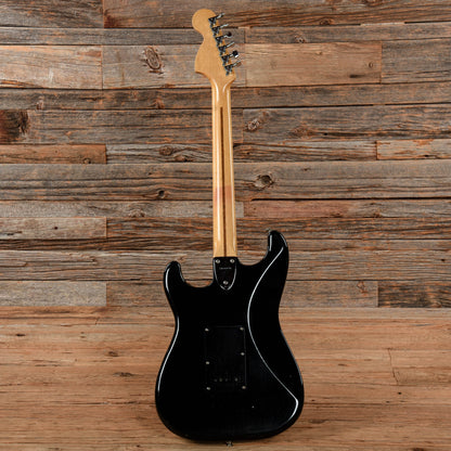 Squier SQ Series Stratocaster Black 1980s Electric Guitars / Solid Body