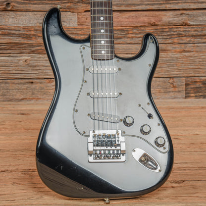 Squier SQ Series Stratocaster Black 1980s Electric Guitars / Solid Body