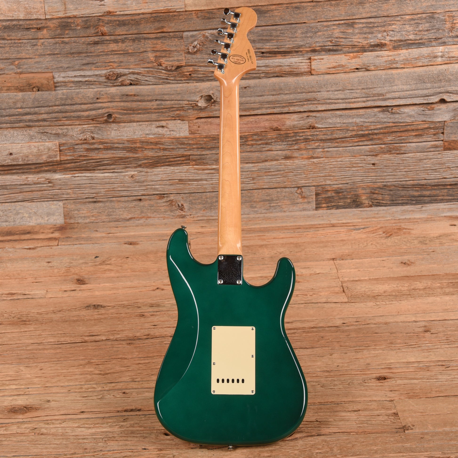 Squier Standard Stratocaster British Racing Green 1998 LEFTY Electric Guitars / Solid Body