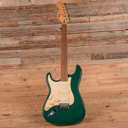 Squier Standard Stratocaster British Racing Green 1998 LEFTY Electric Guitars / Solid Body
