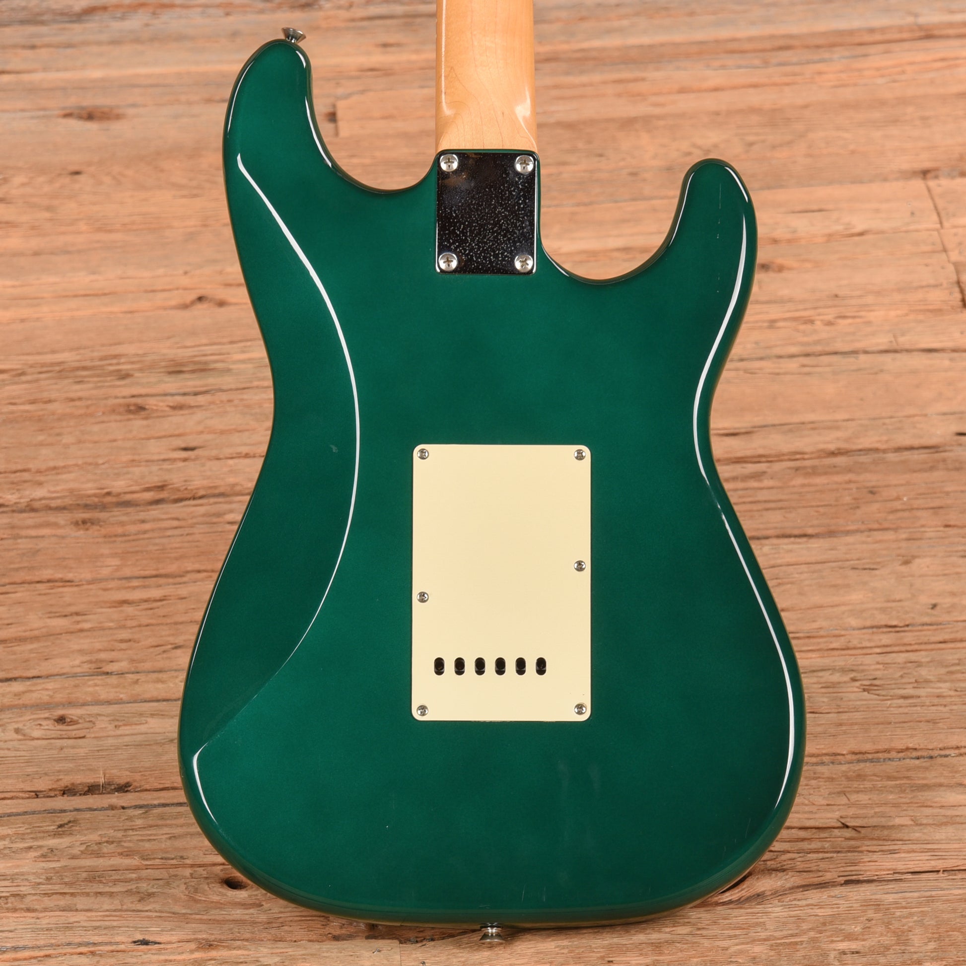 Squier Standard Stratocaster British Racing Green 1998 LEFTY Electric Guitars / Solid Body