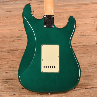 Squier Standard Stratocaster British Racing Green 1998 LEFTY Electric Guitars / Solid Body