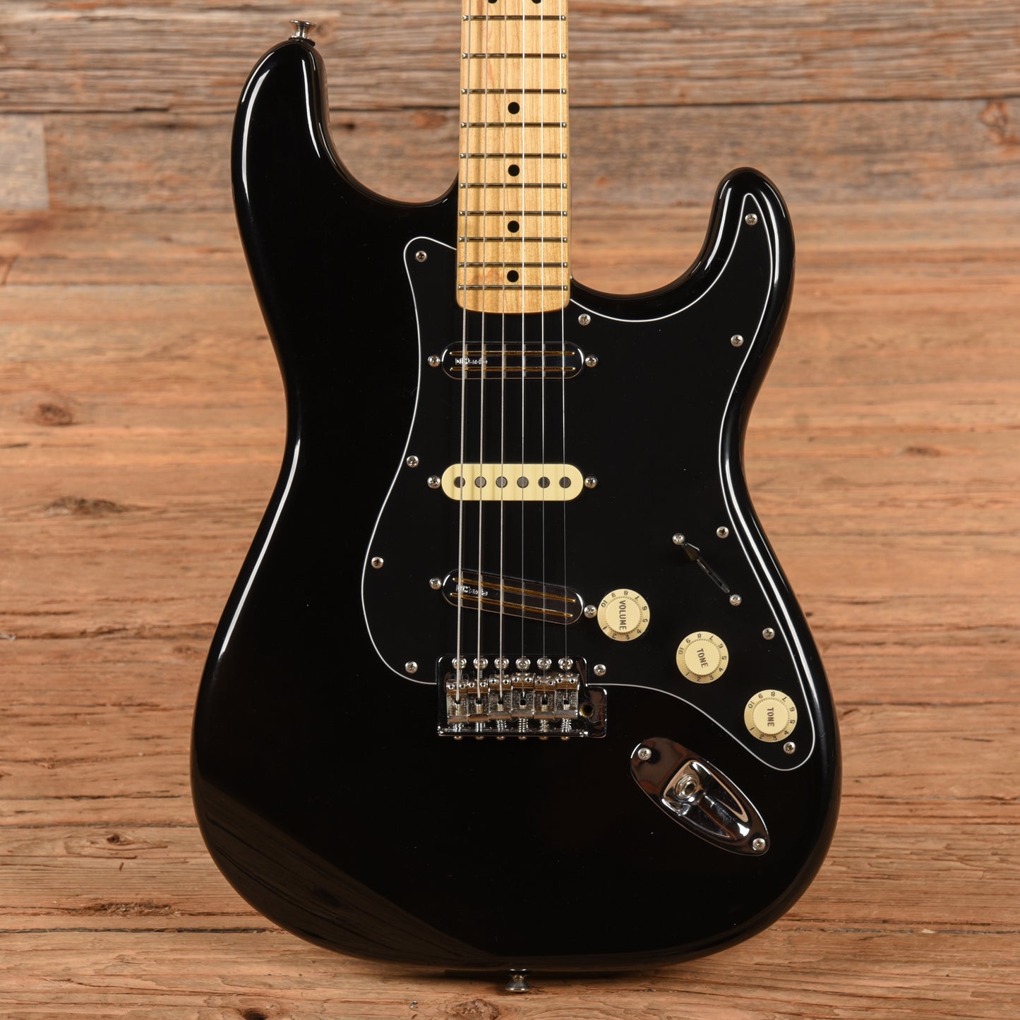 Squier Vintage Modified 70s Stratocaster Black 2017 Electric Guitars / Solid Body