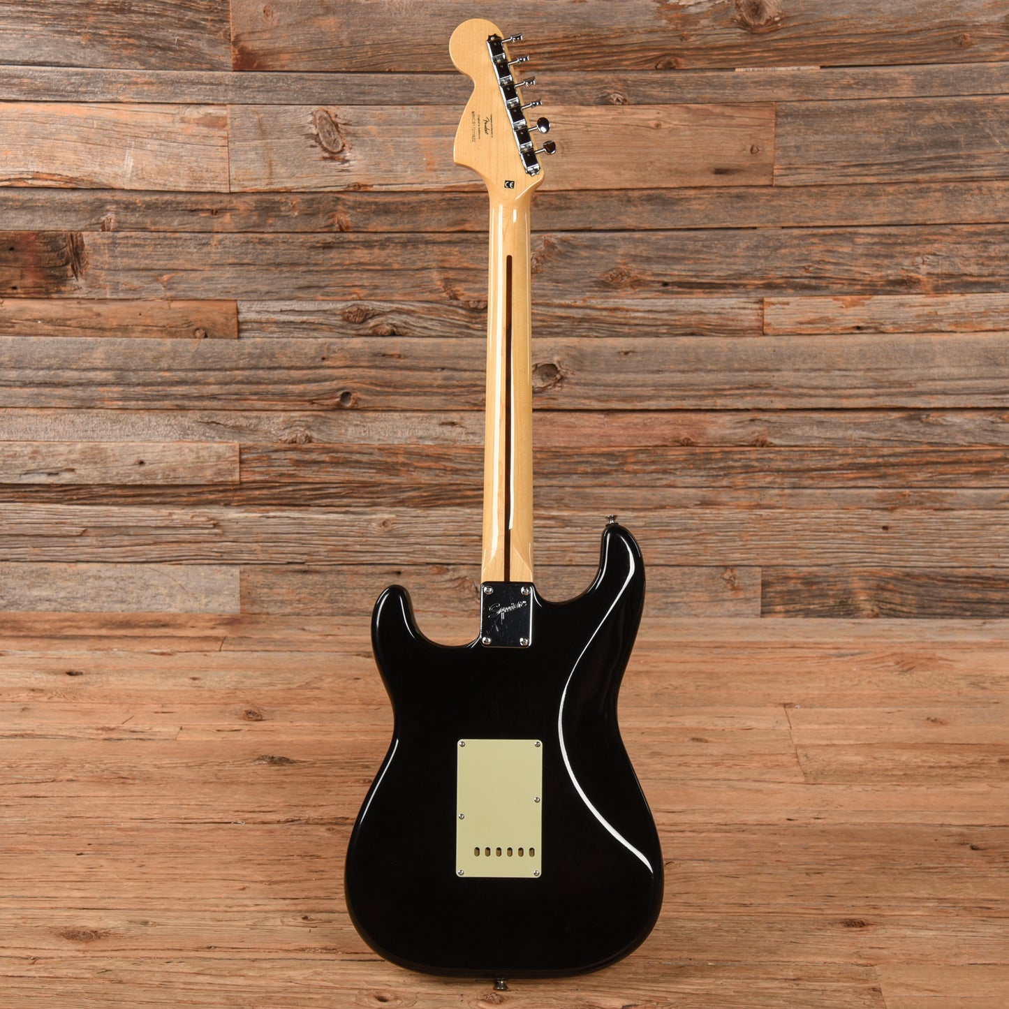 Squier Vintage Modified 70s Stratocaster Black 2017 Electric Guitars / Solid Body