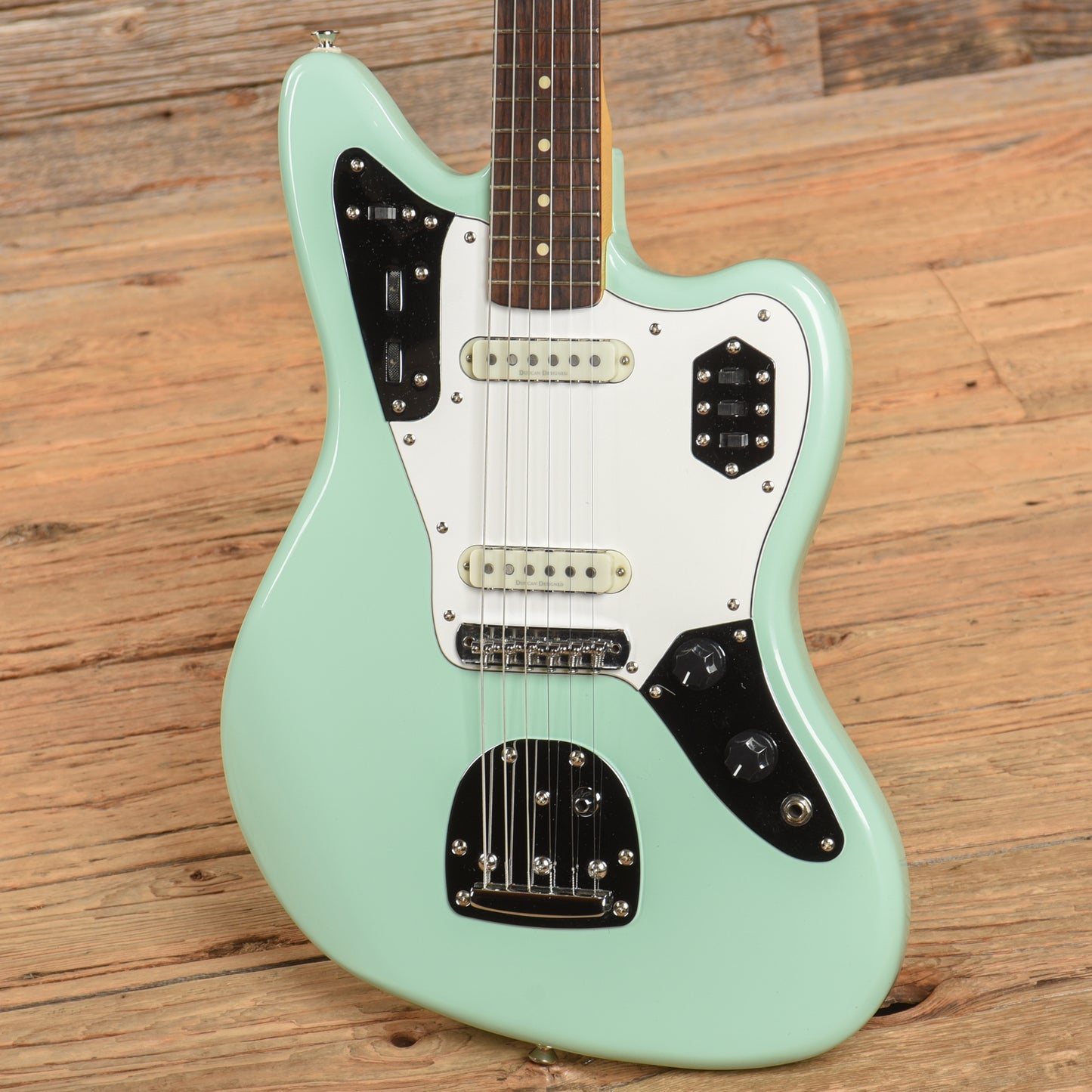Squier Vintage Modified Jaguar Surf Green Electric Guitars / Solid Body