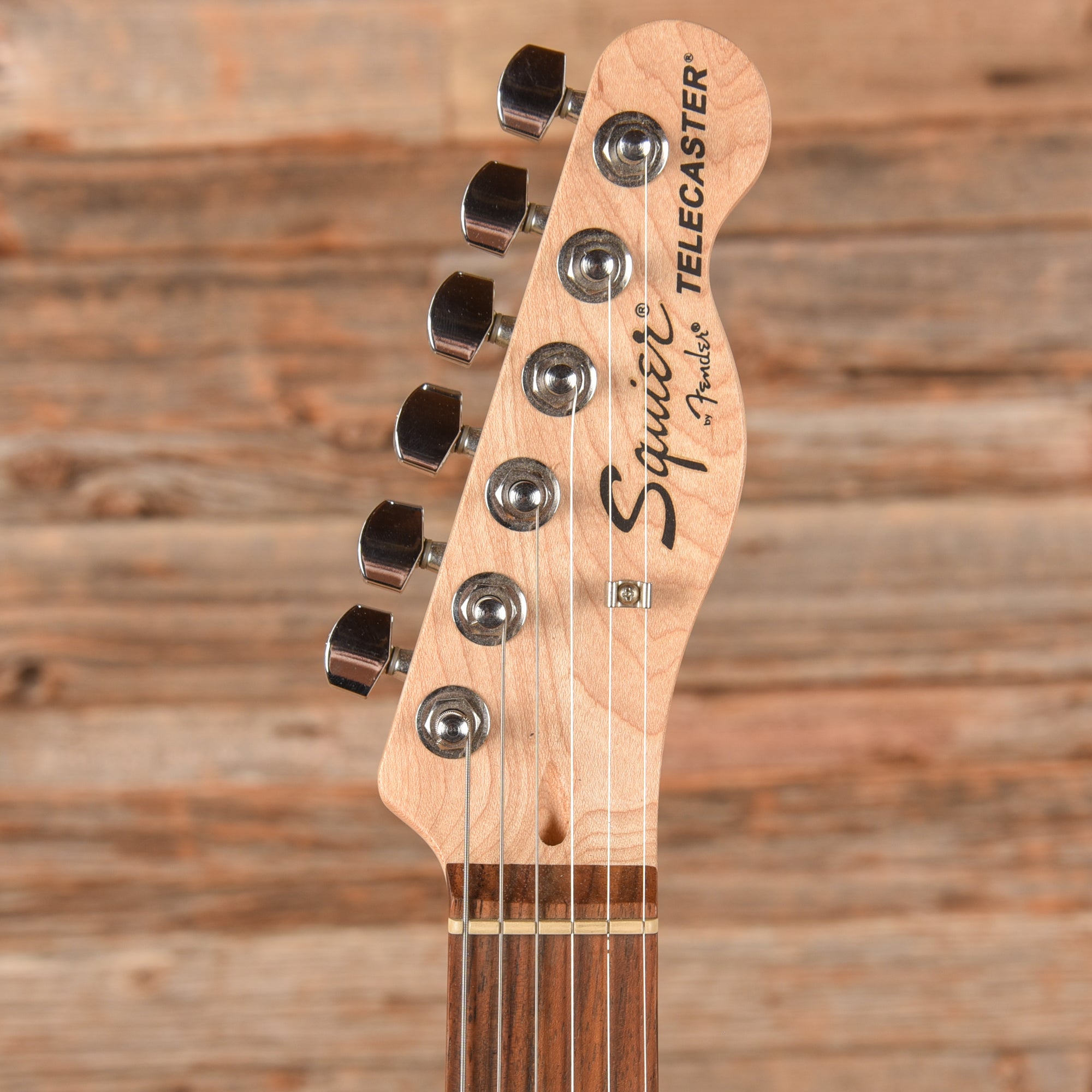 Squier Vintage Modified Telecaster Thinline Black 2011 Electric Guitars / Solid Body