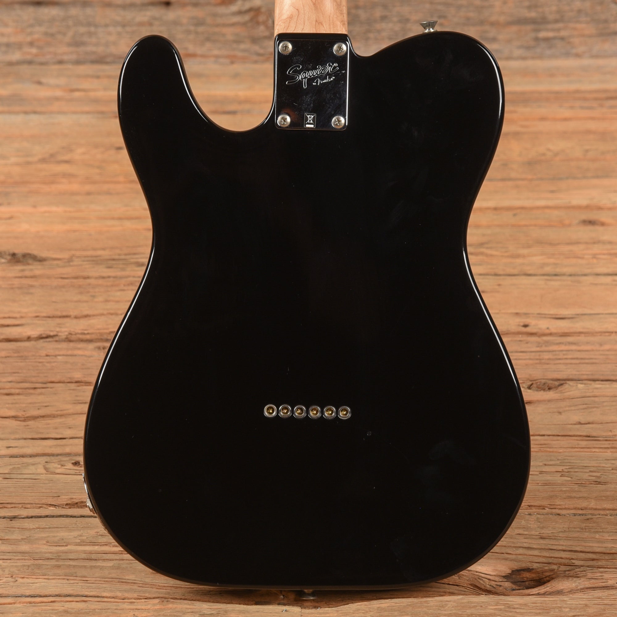 Squier Vintage Modified Telecaster Thinline Black 2011 Electric Guitars / Solid Body
