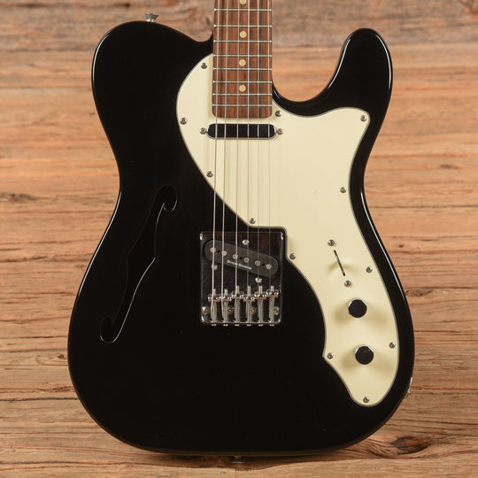 Squier Vintage Modified Telecaster Thinline Black 2011 Electric Guitars / Solid Body