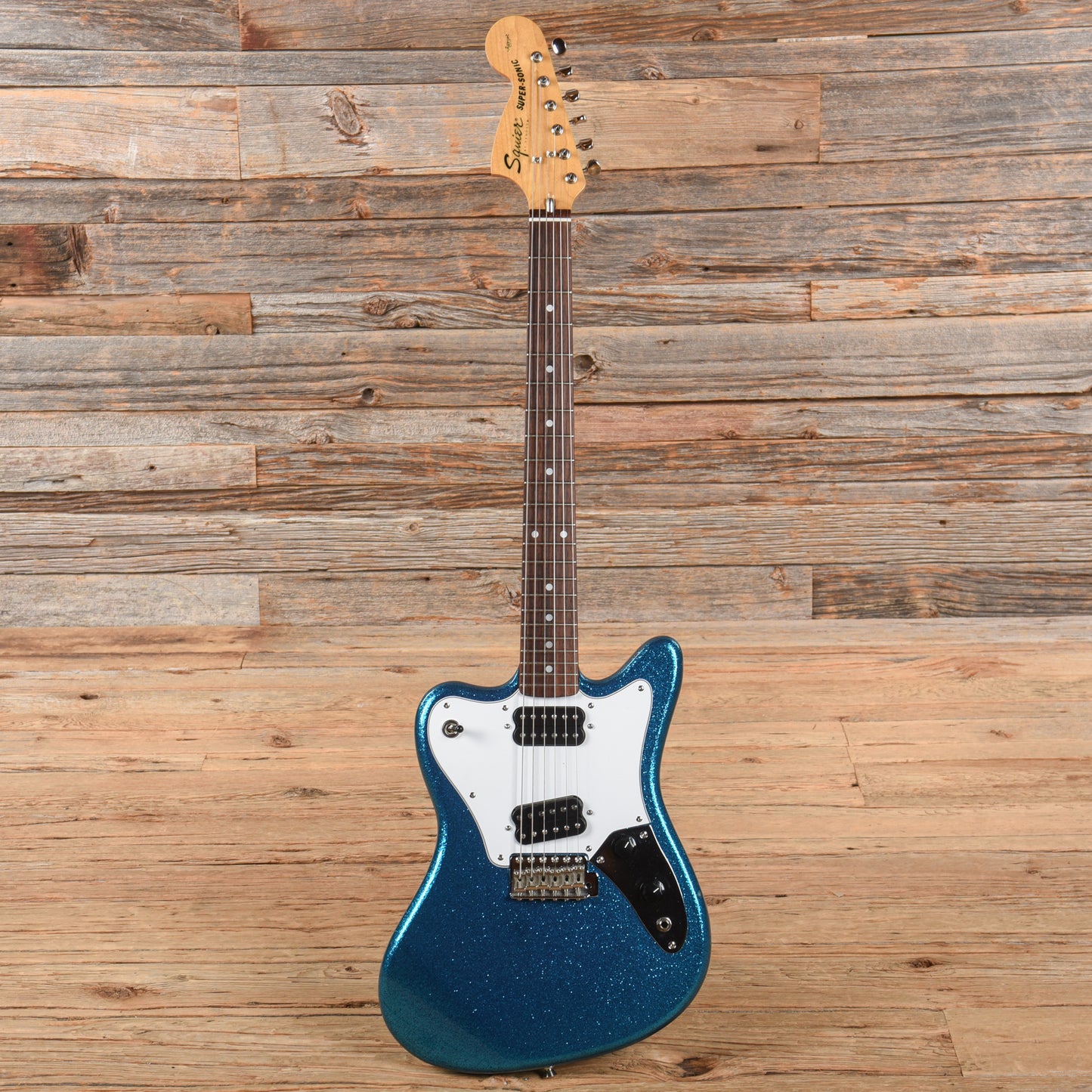 Squier Vista Super Sonic Blue Sparkle 1997 Electric Guitars / Solid Body