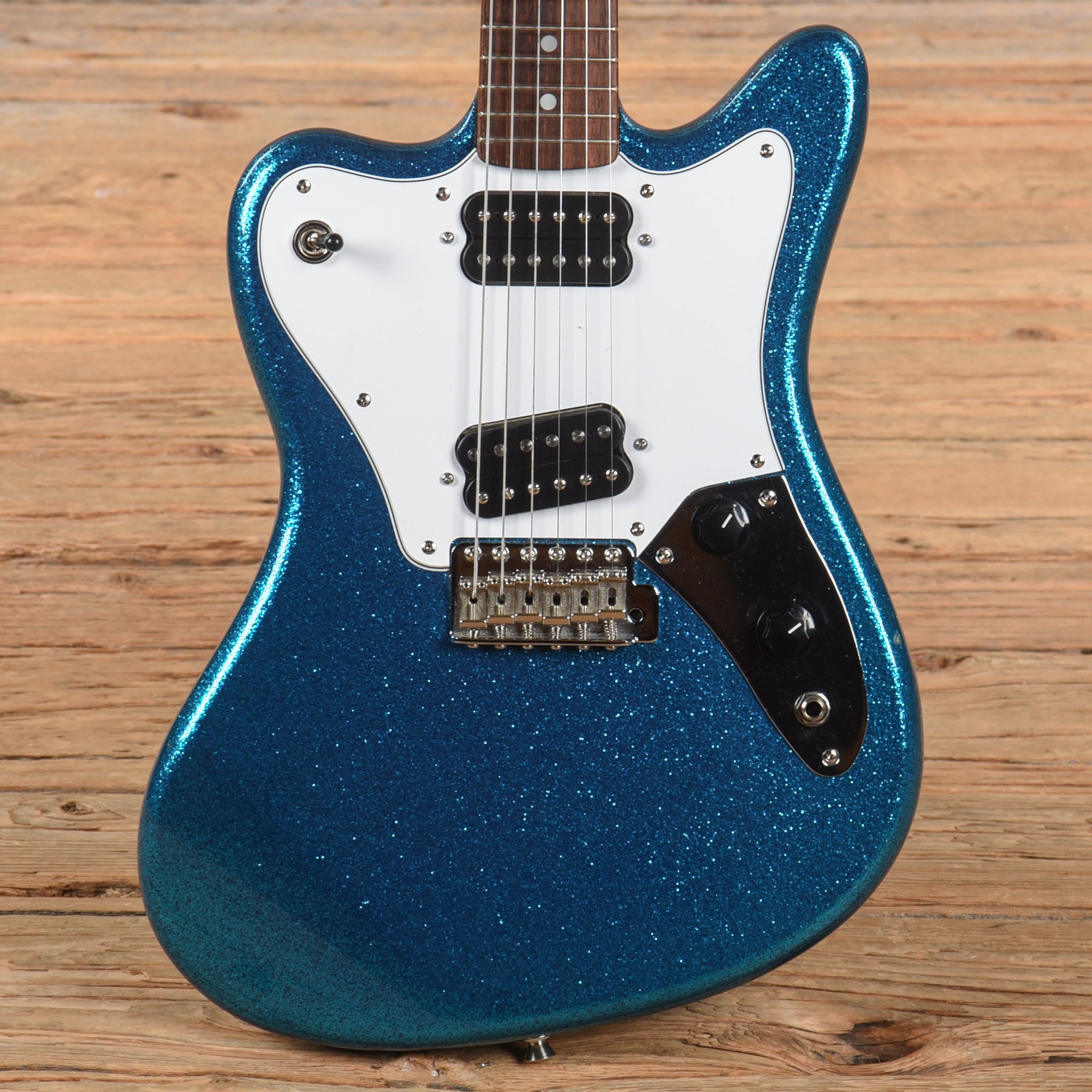 Squier Vista Super Sonic Blue Sparkle 1997 Electric Guitars / Solid Body