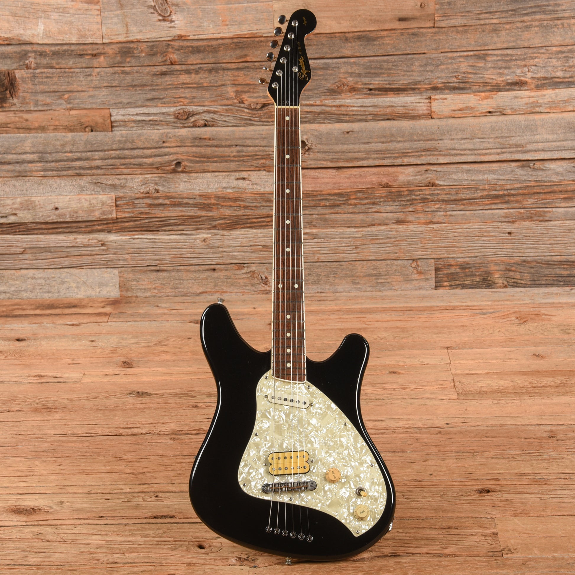Squier Vista Venus Black 1997 Electric Guitars / Solid Body