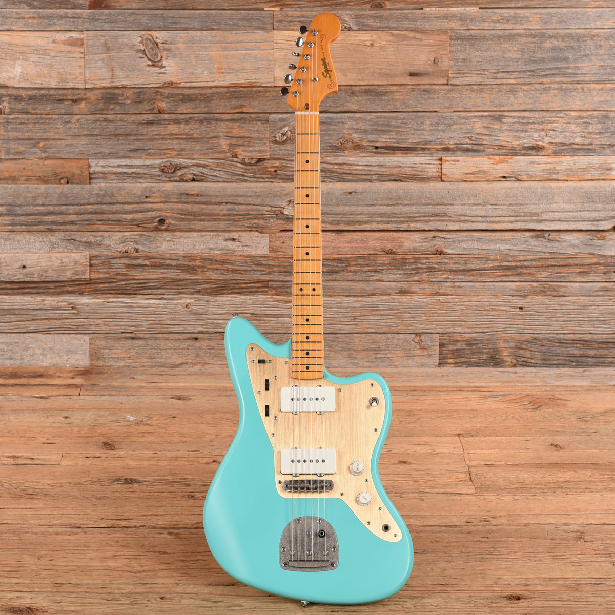 Squier 40th Anniversary Jazzmaster Vintage Edition Satin Seafoam Green 2022 Electric Guitars