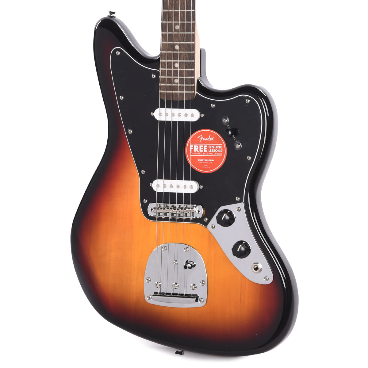 Squier Affinity Series Jaguar 3-Color Sunburst Electric Guitars