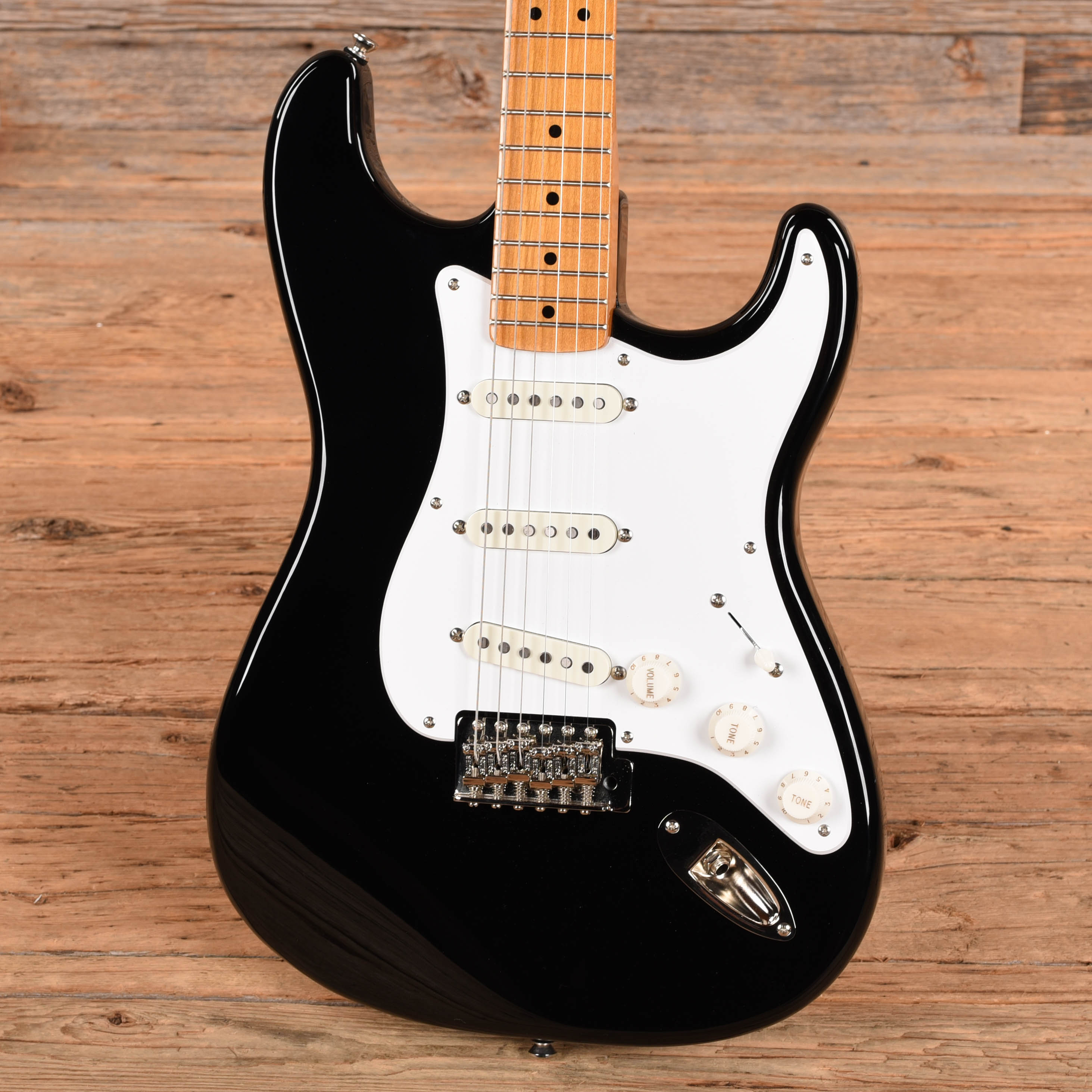 Squier Classic Vibe '50s Stratocaster Black 2023 Electric Guitars